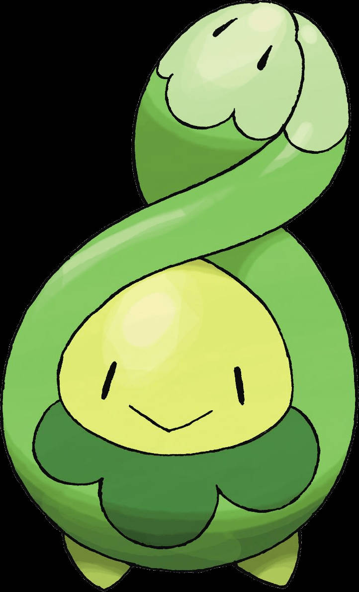 Budew In White Background Background