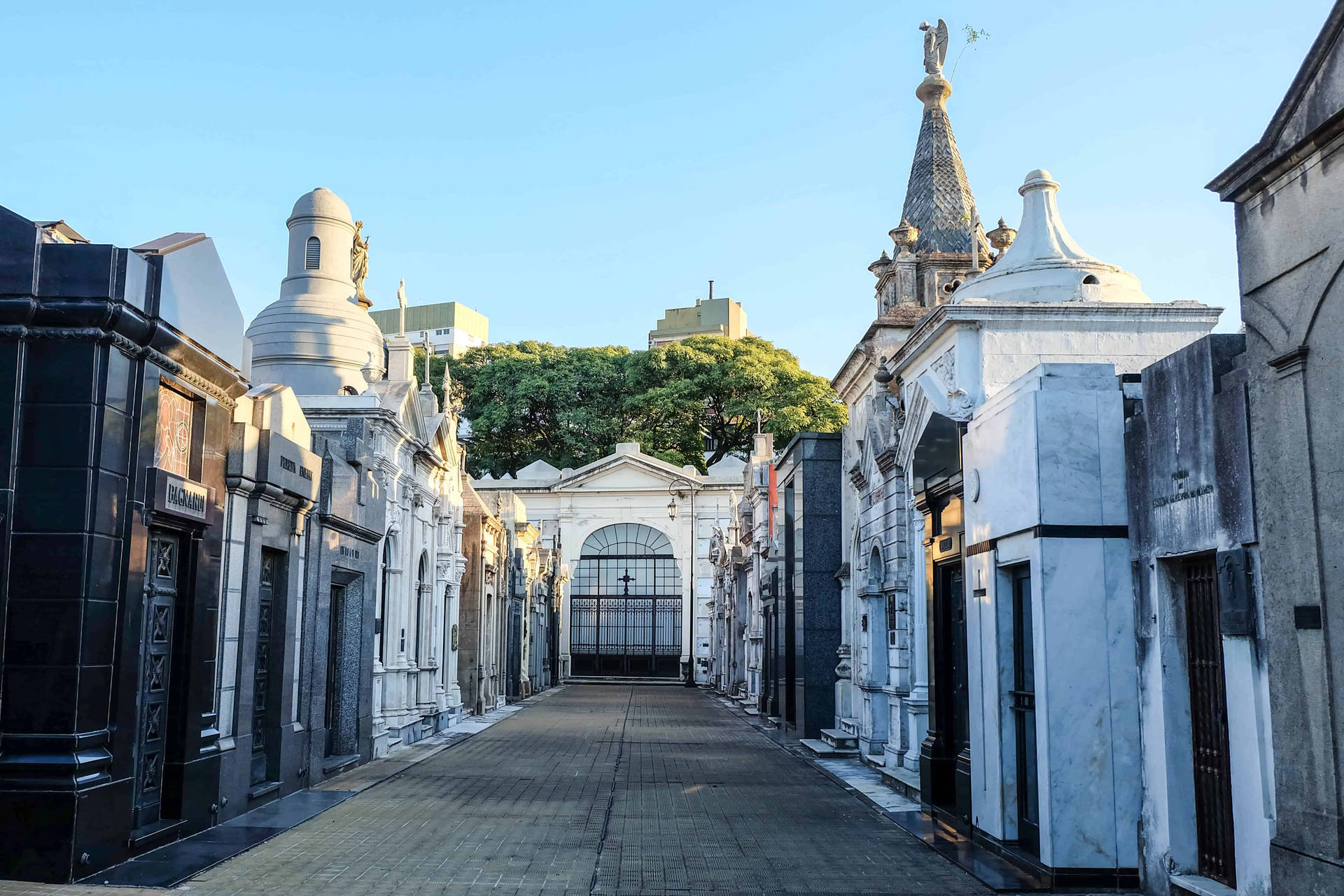 Buenos Aires Recoleta Cemetery Background