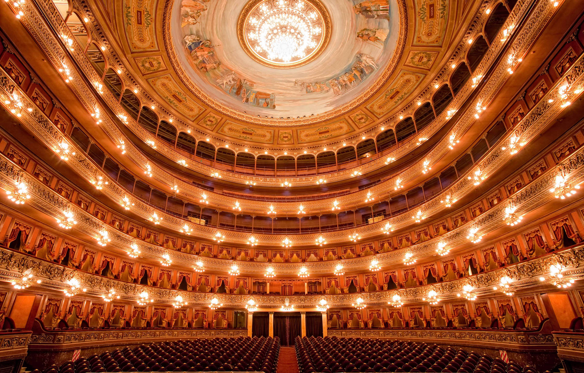 Buenos Aires Teatro Colón Background