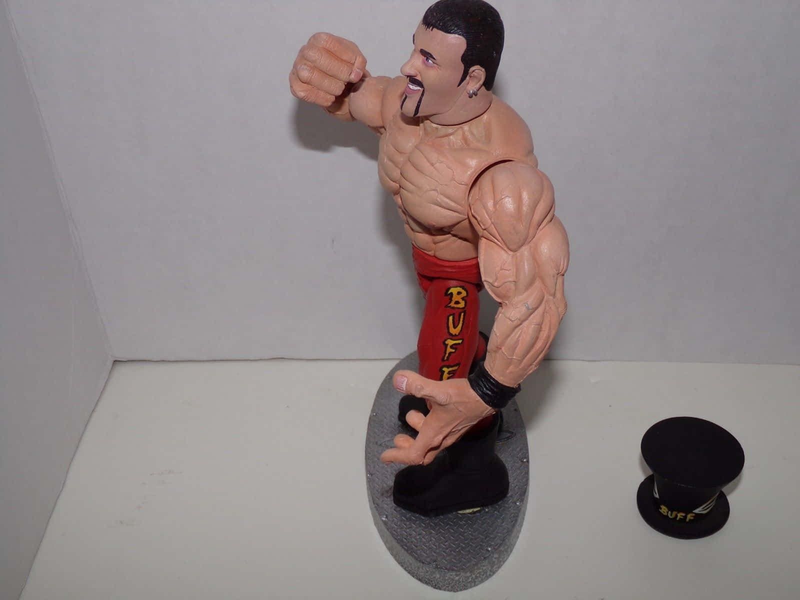 Buff Bagwell Hand Punch Action Figure Photo Background