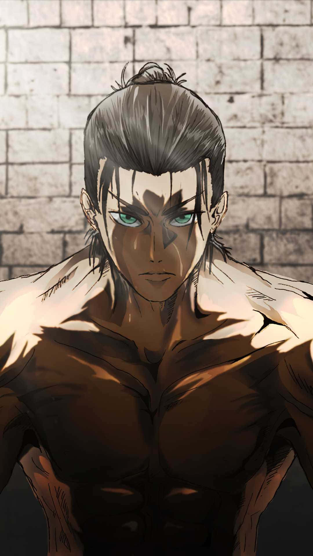 Buff Eren Yeager Pfp Background