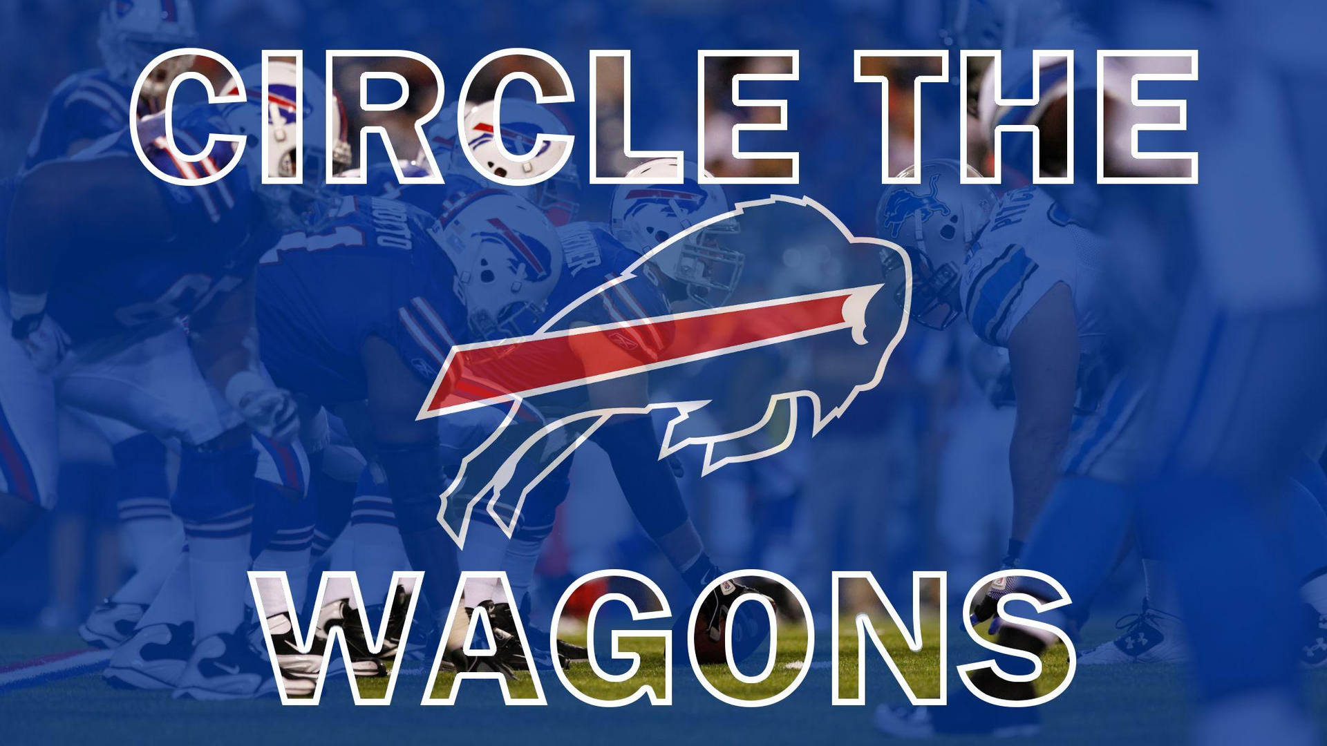Buffalo Bills Circle The Wagons Background