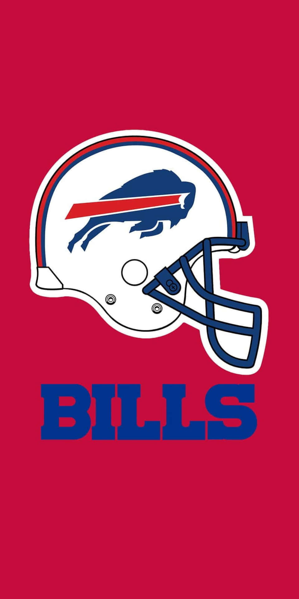 Buffalo Bills Helmet Graphici Phone Wallpaper Background