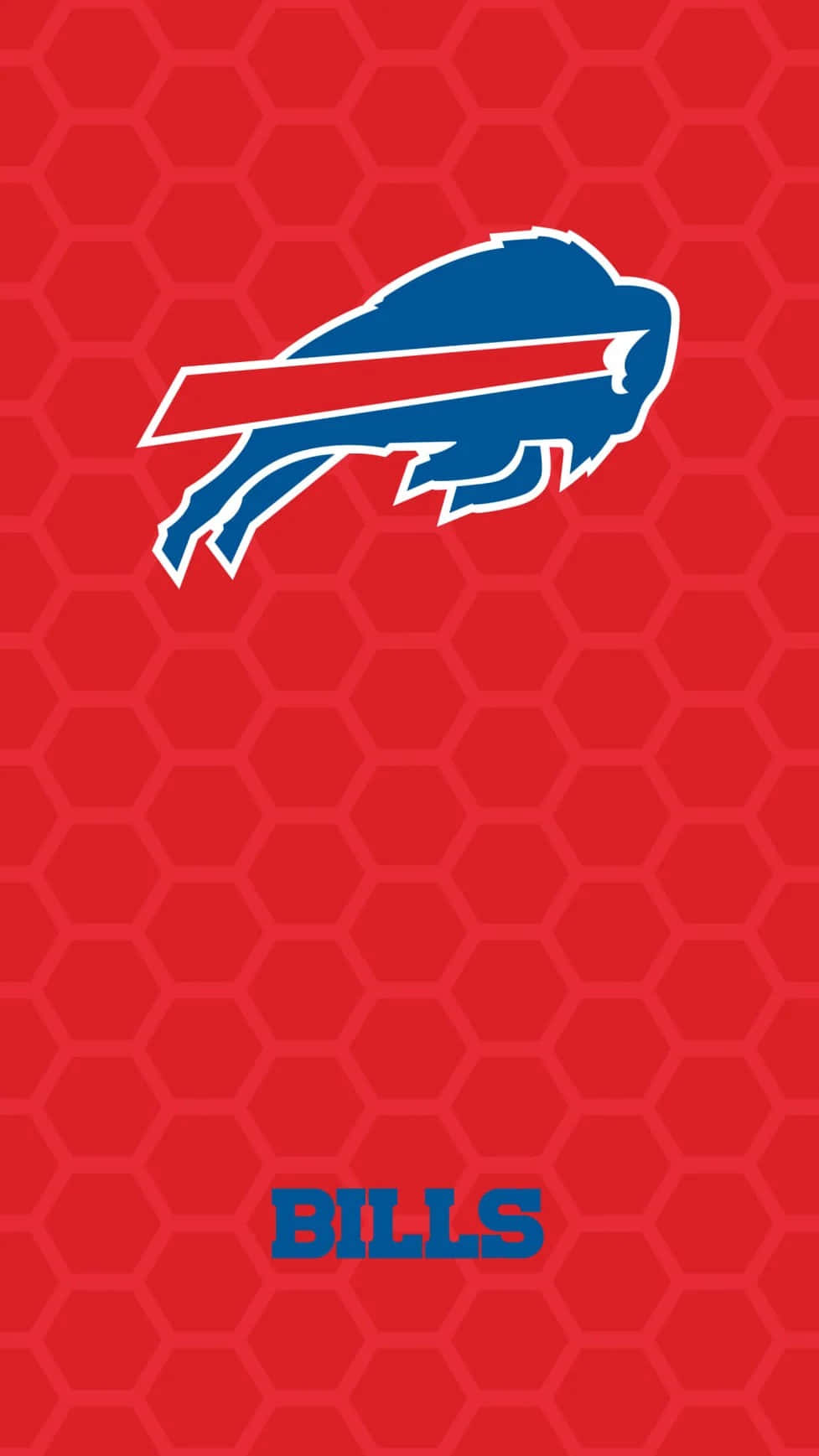 Buffalo Bills Logo Red Backgroundi Phone Wallpaper