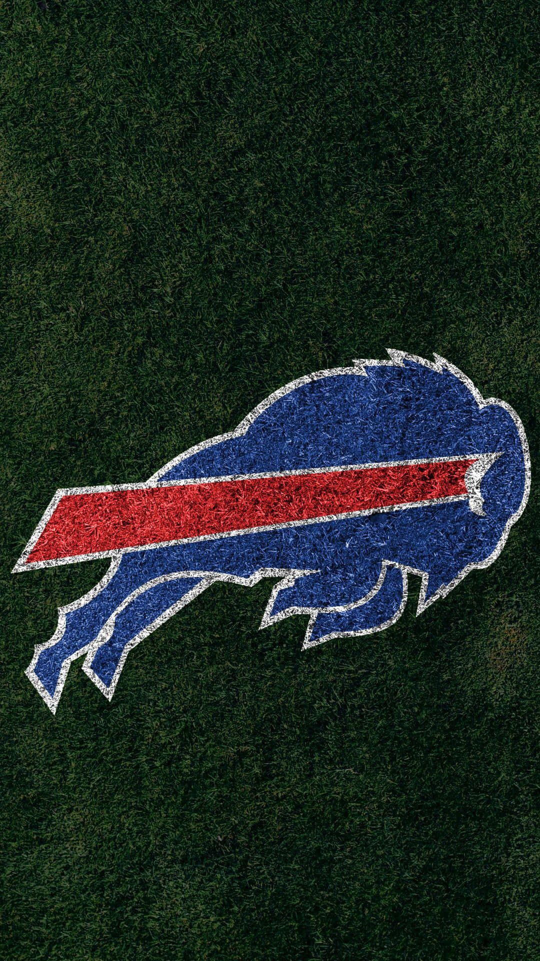 Buffalo Bills Logoon Grass Texture