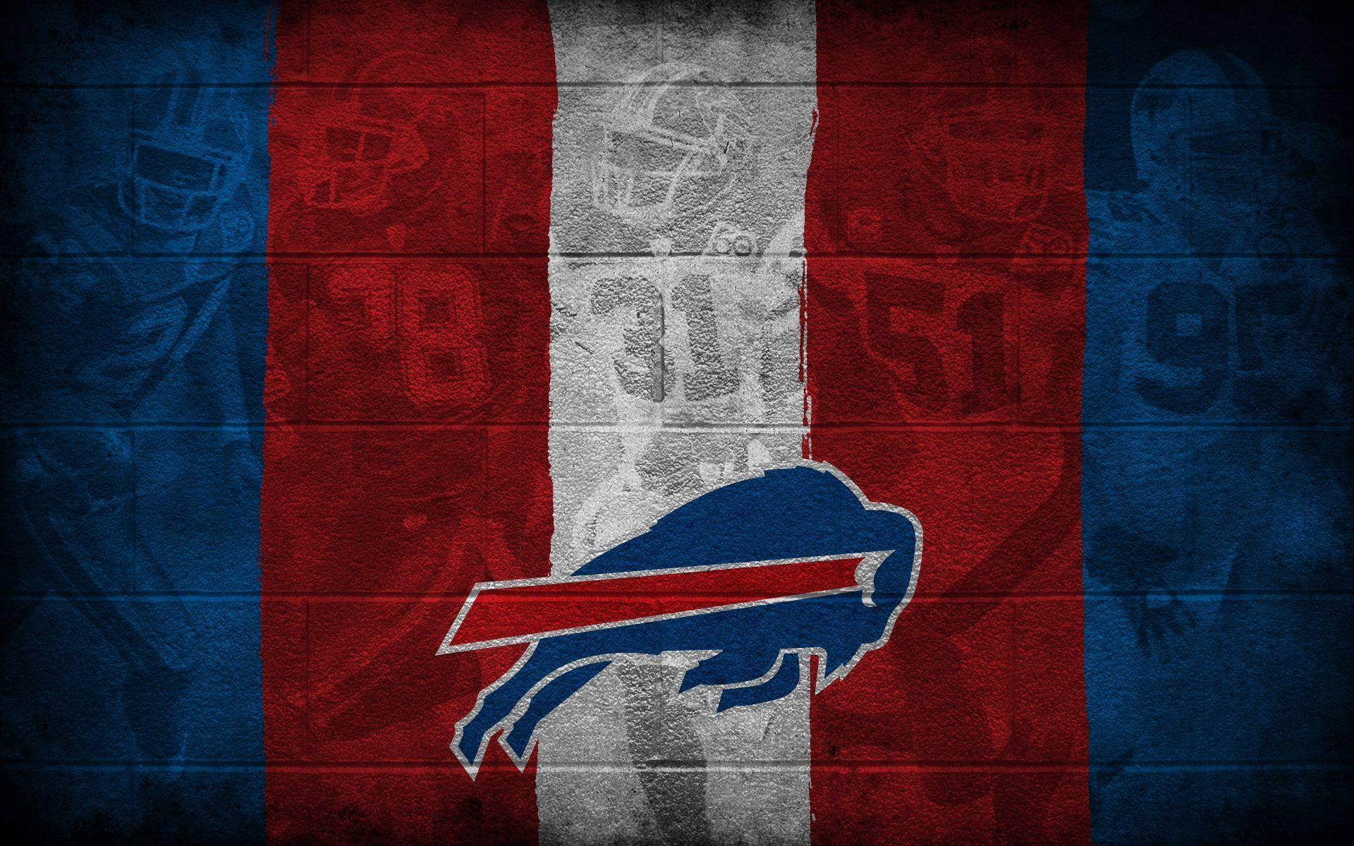 Buffalo Bills Outstanding Players Overlay Background