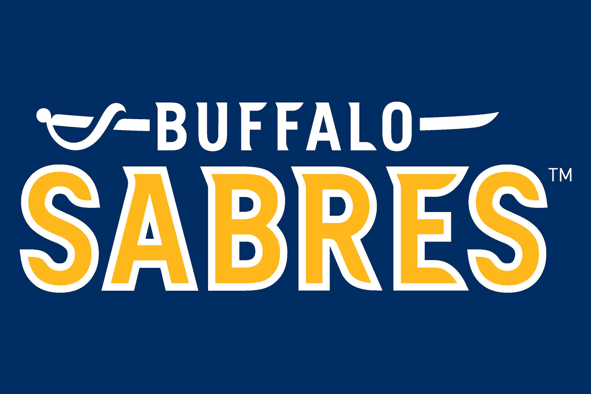 Buffalo Sabres Blue Background