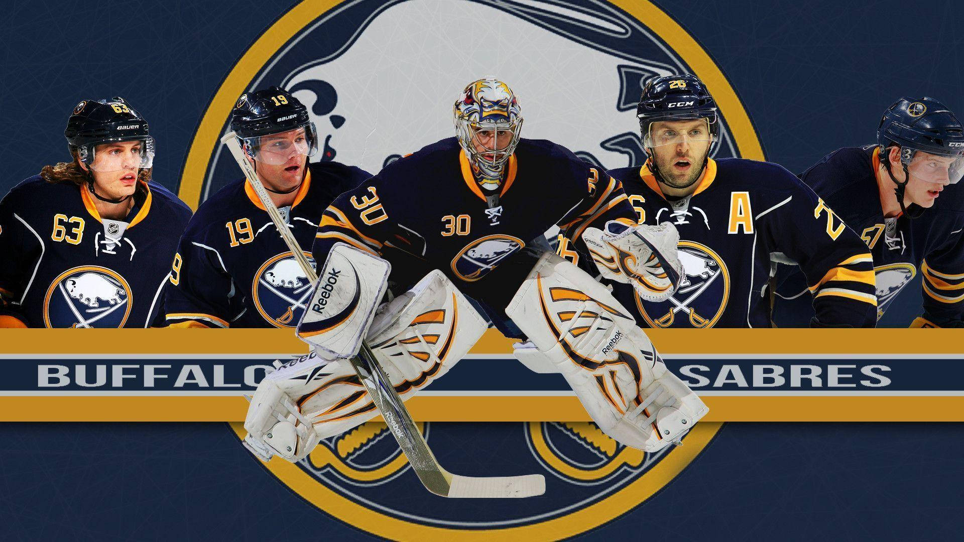 Buffalo Sabres Players In Action