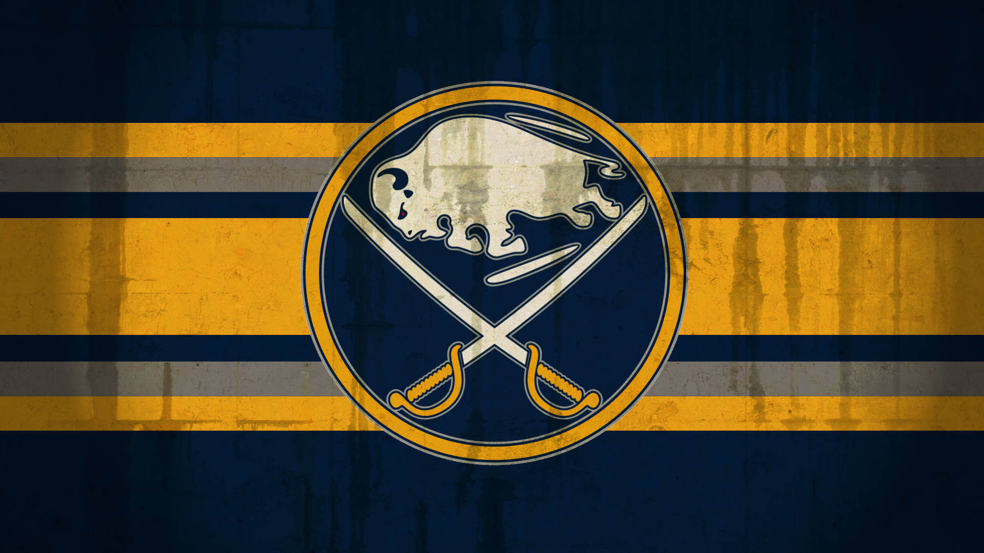 Buffalo Sabres Rugged Stained Background