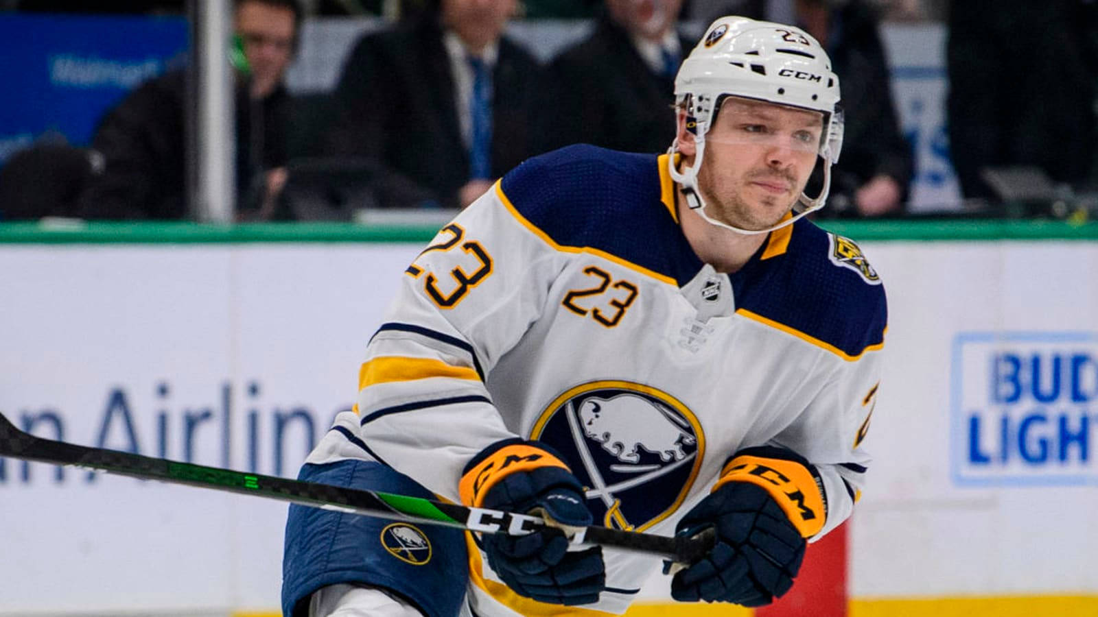 Buffalo Sabres Sam Reinhart Against New Jersey Devils 2021 Background