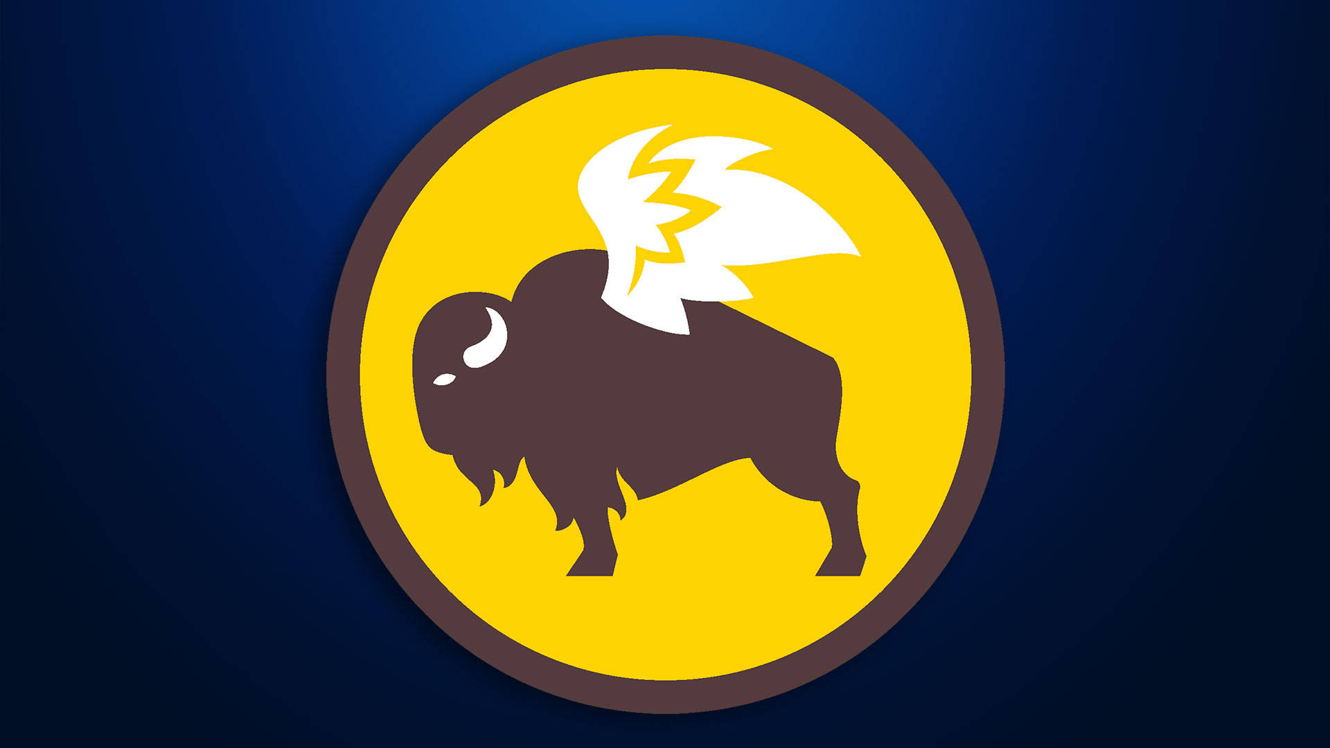 Buffalo Wild Wings Blue Logo Background