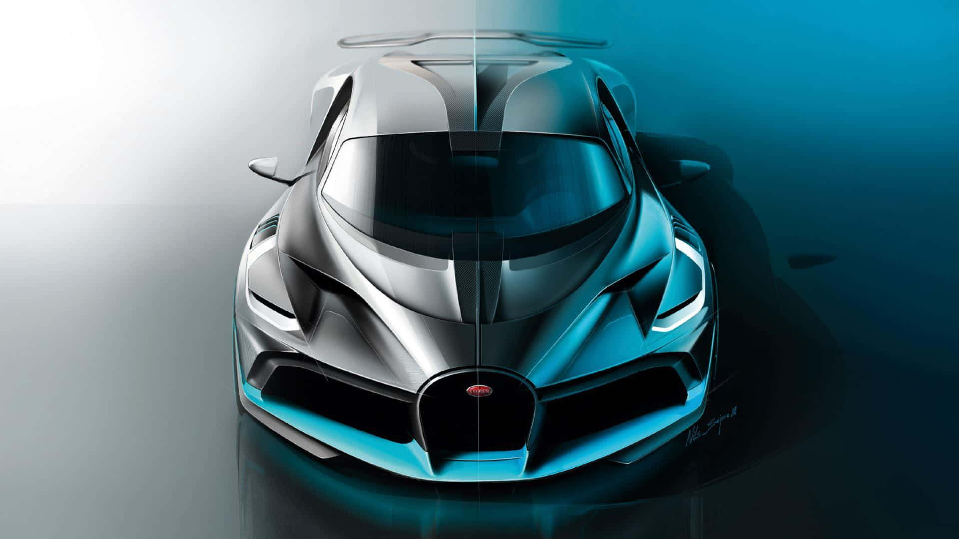 Bugatti Chiron Concept Car Background