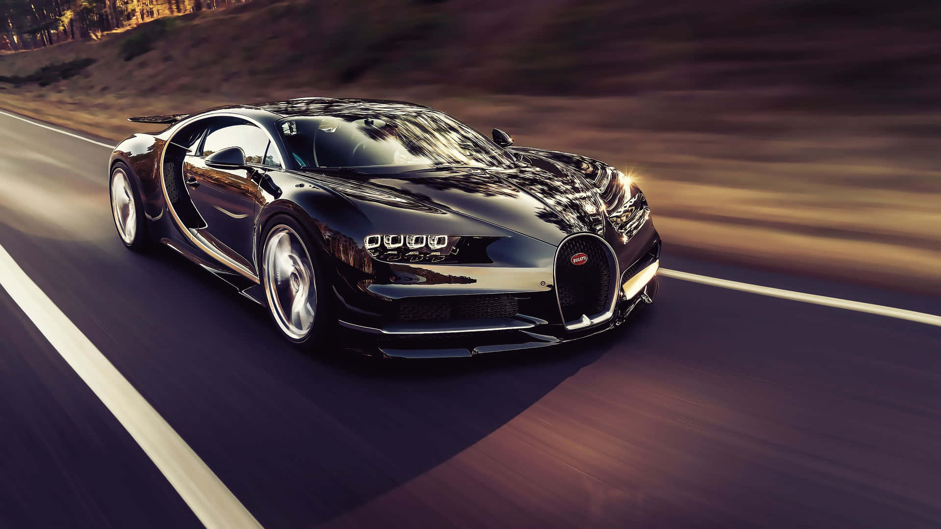 Bugatti Chiron Extravagant Driving