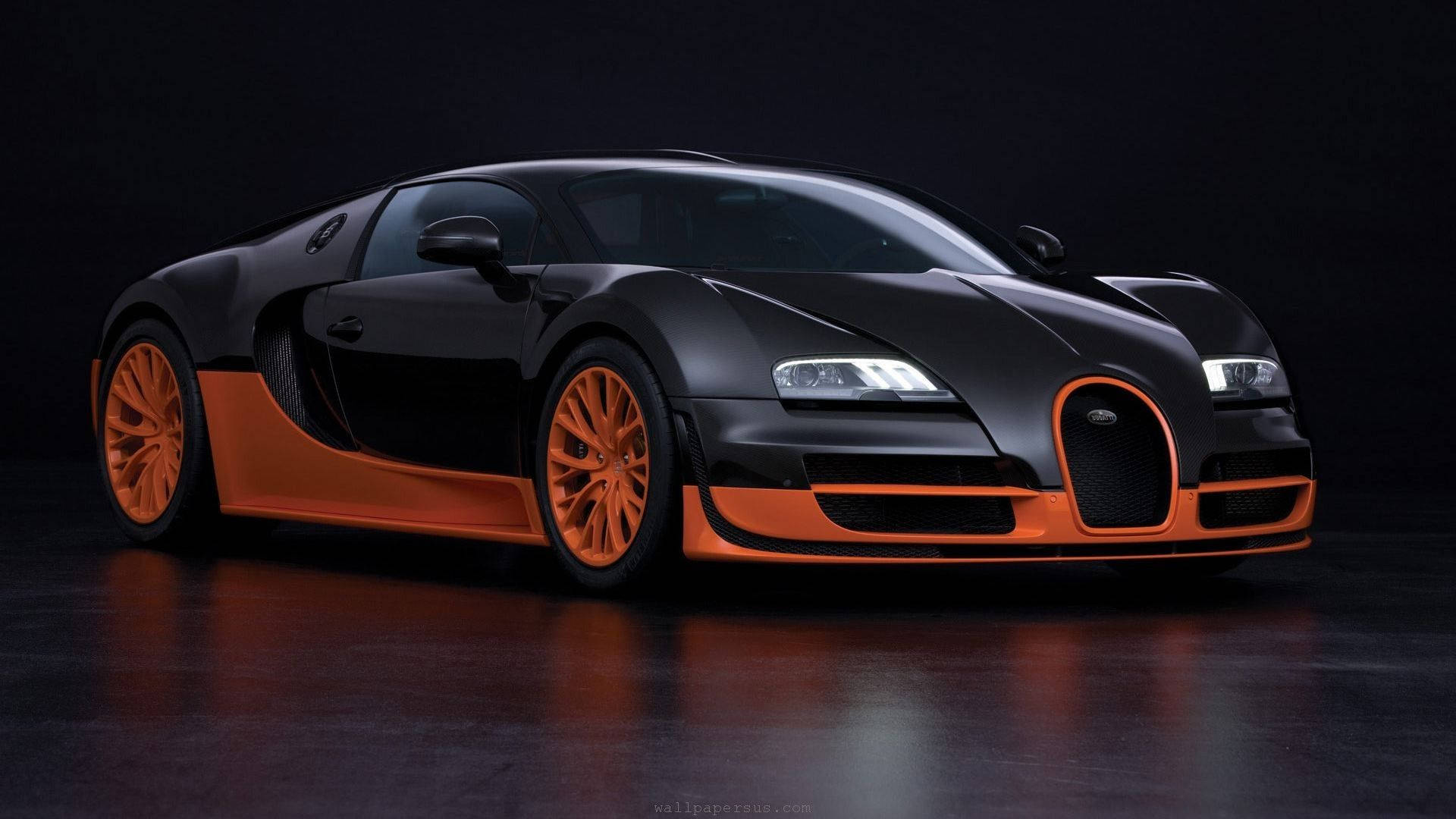 Bugatti Veyron Supercar Background