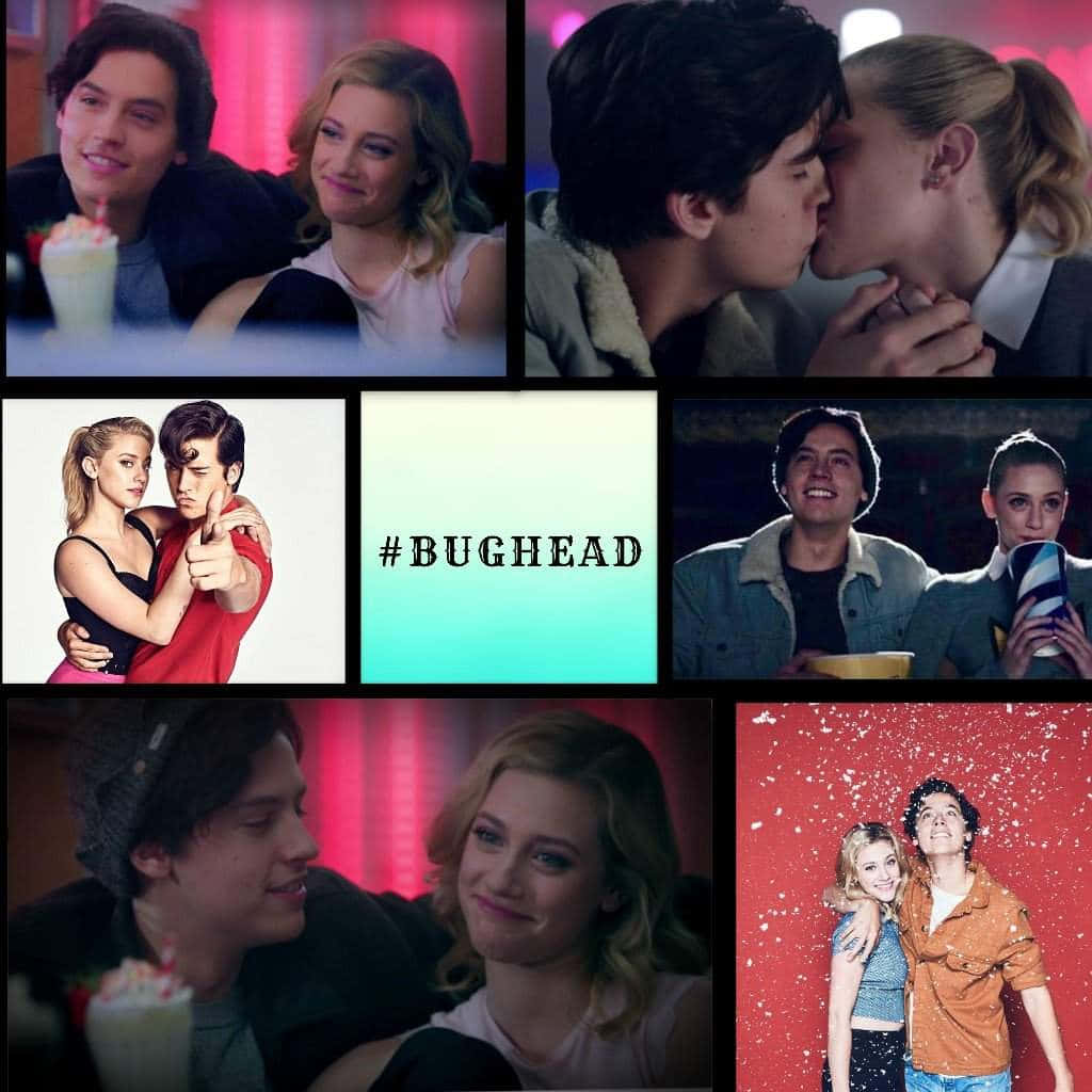 Bughead Collage Riverdale Moments Background