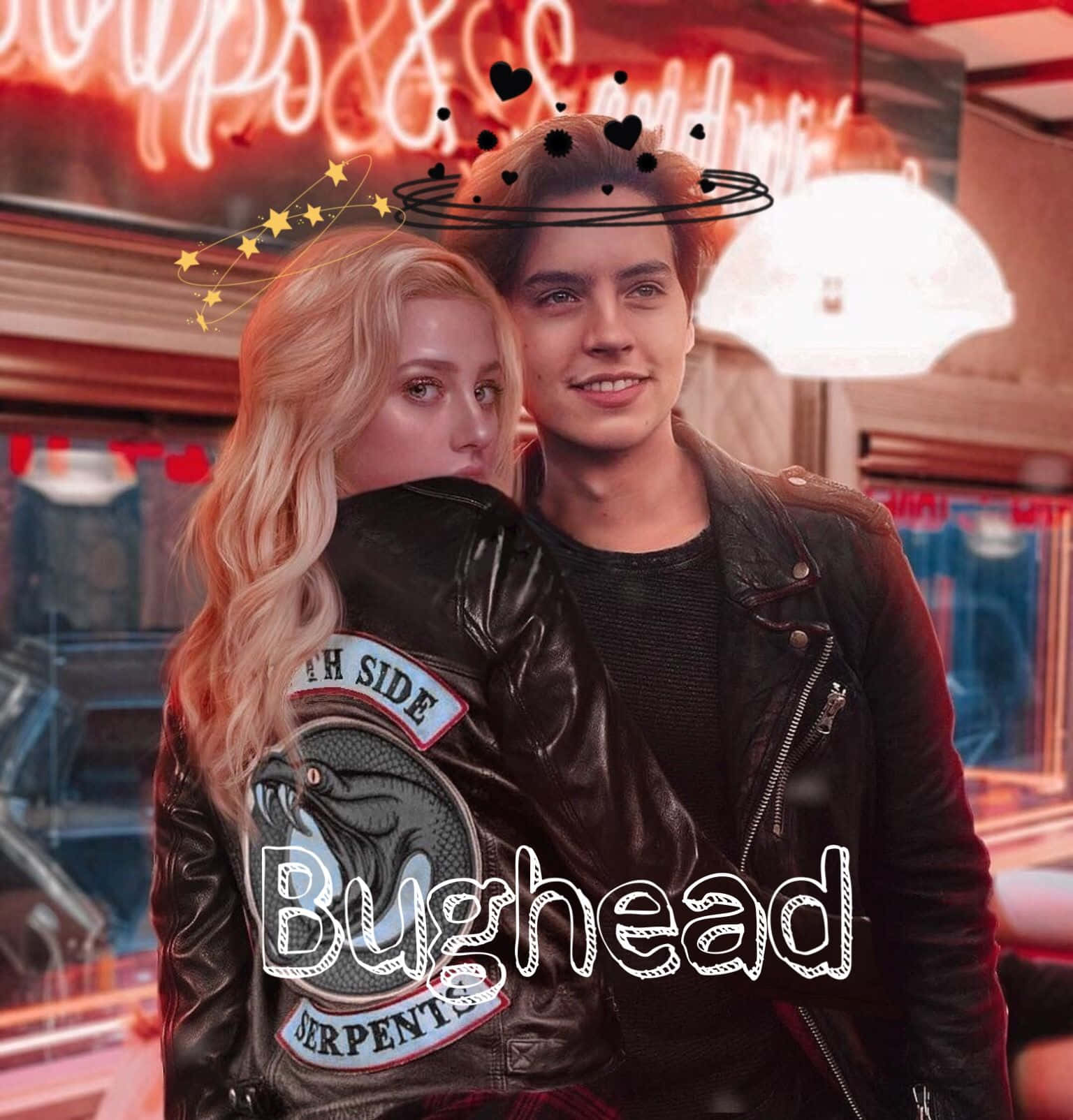 Bughead Fan Edit Riverdale Couple Background