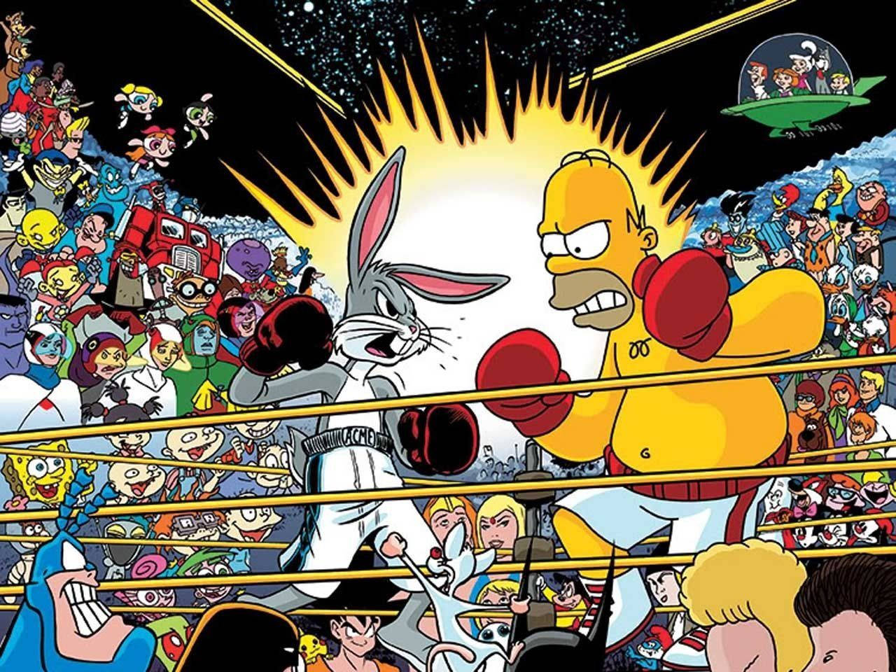 Bugs Bunny Boxing Match