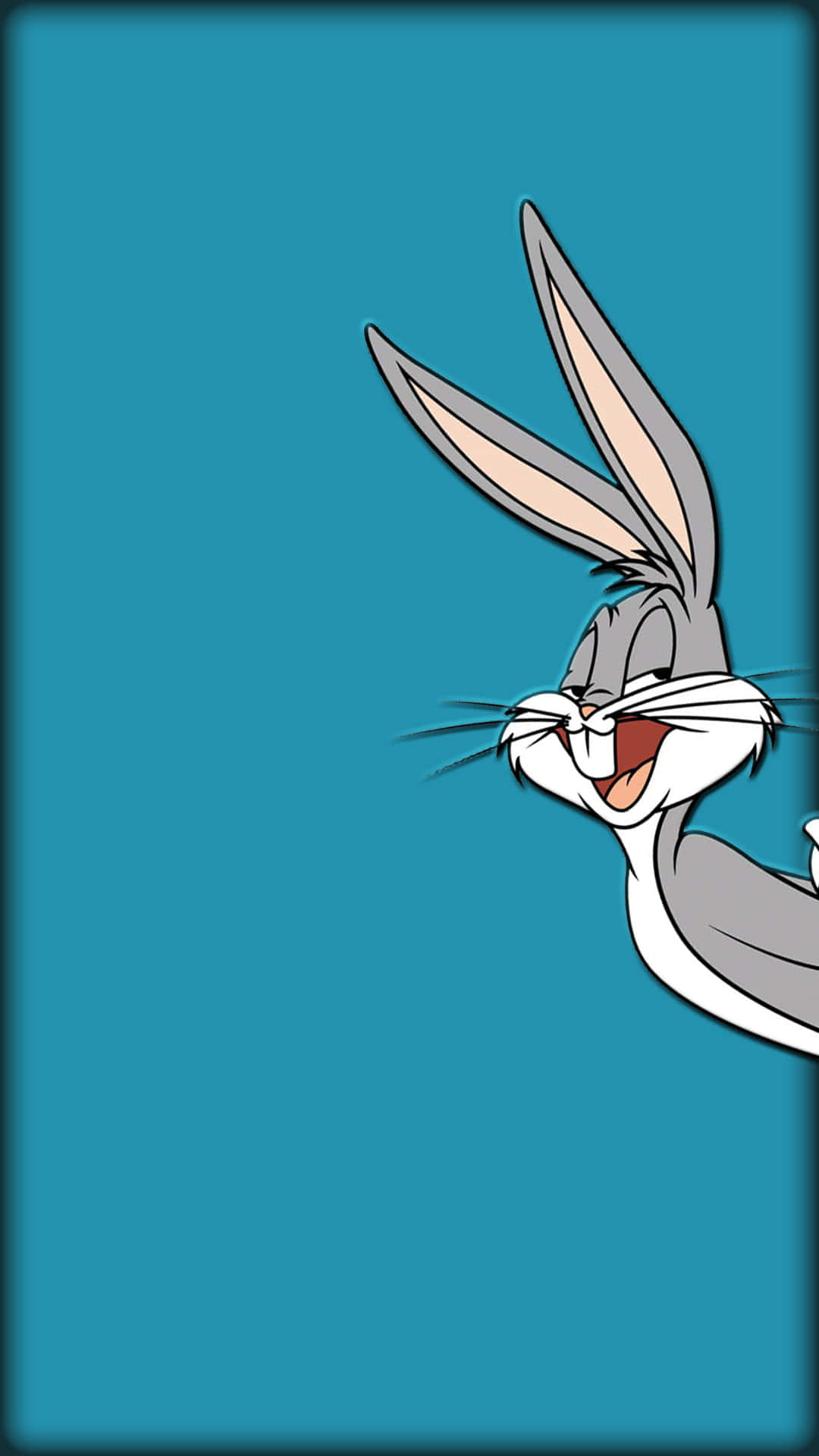 Bugs Bunny Calls Out From The Background Of An Iphone Background