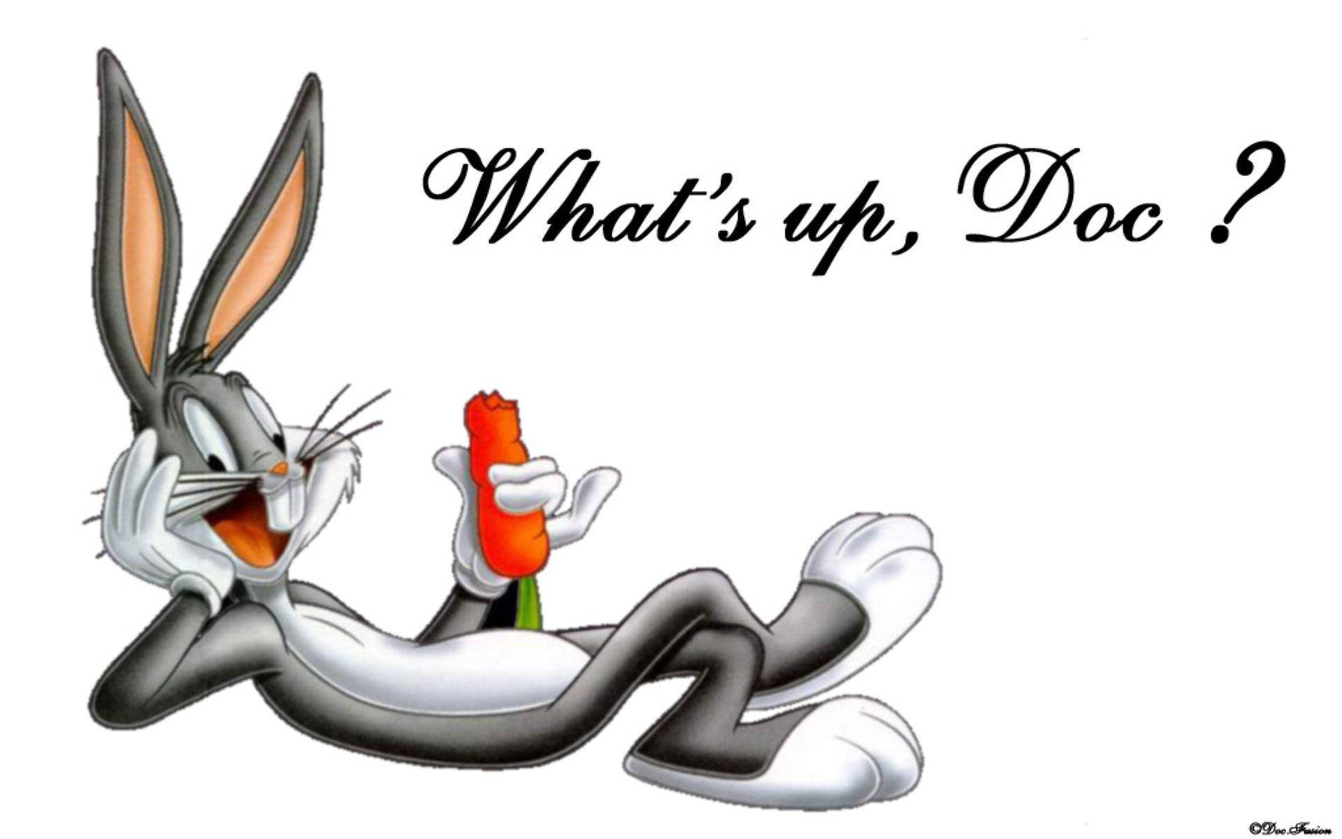 Bugs Bunny Waiting For Doc Background