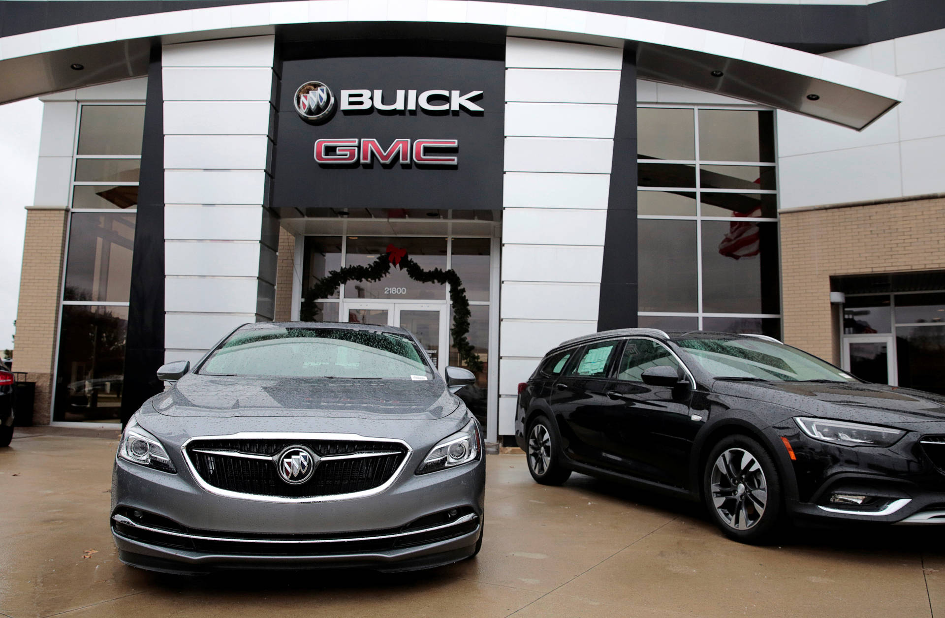 Buick And Gmc Car Dealership Background