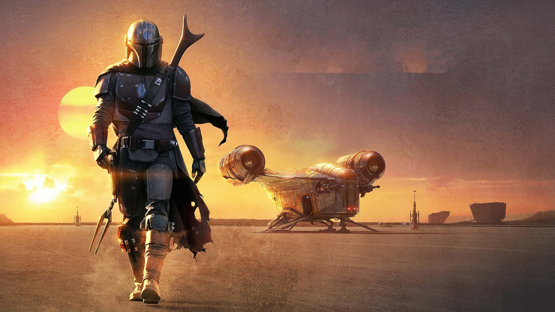 Build A Powerful Mandalorian-themed Computer Background