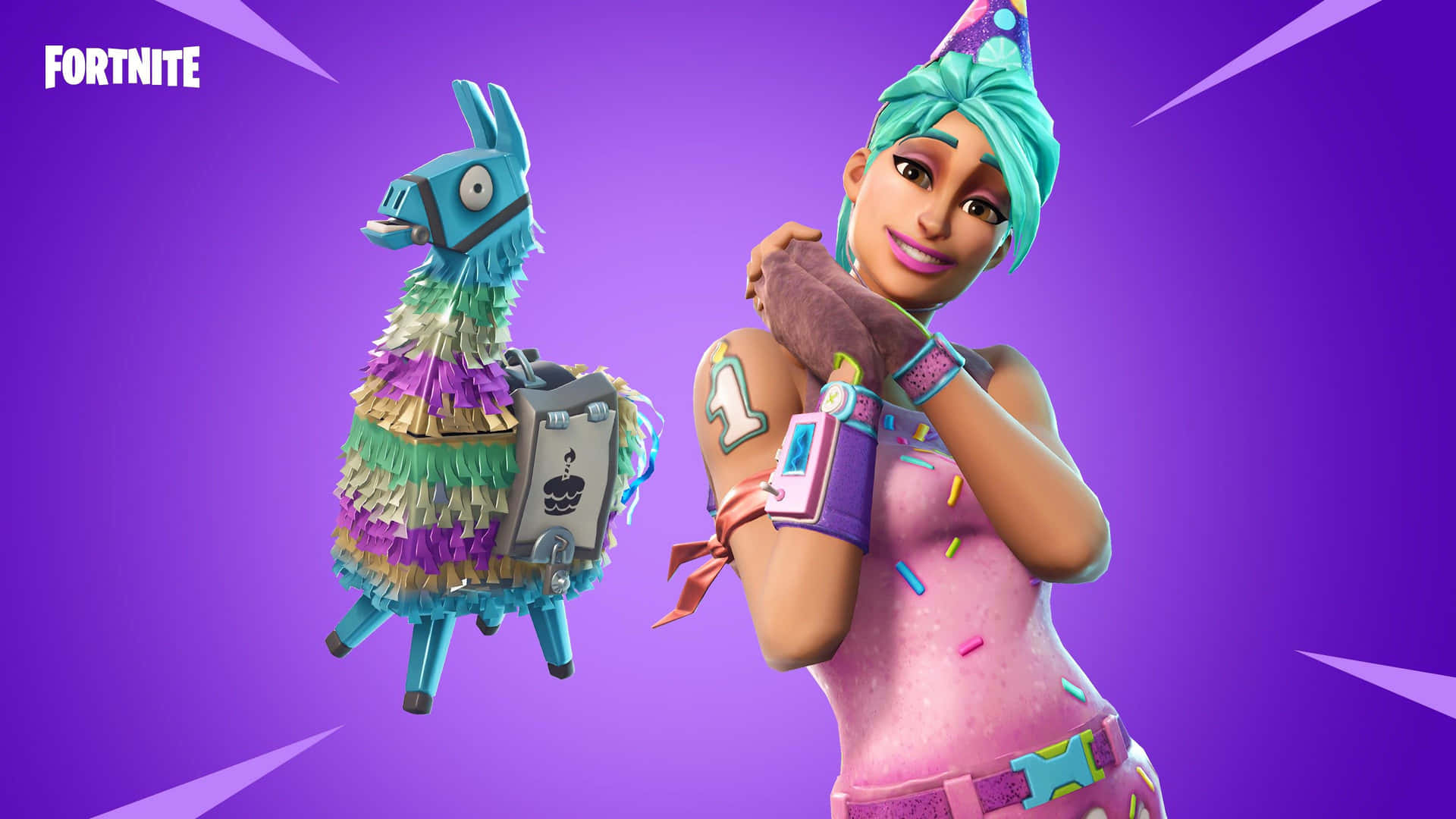 Building Your Way To Victory In Cute Fortnite! Background