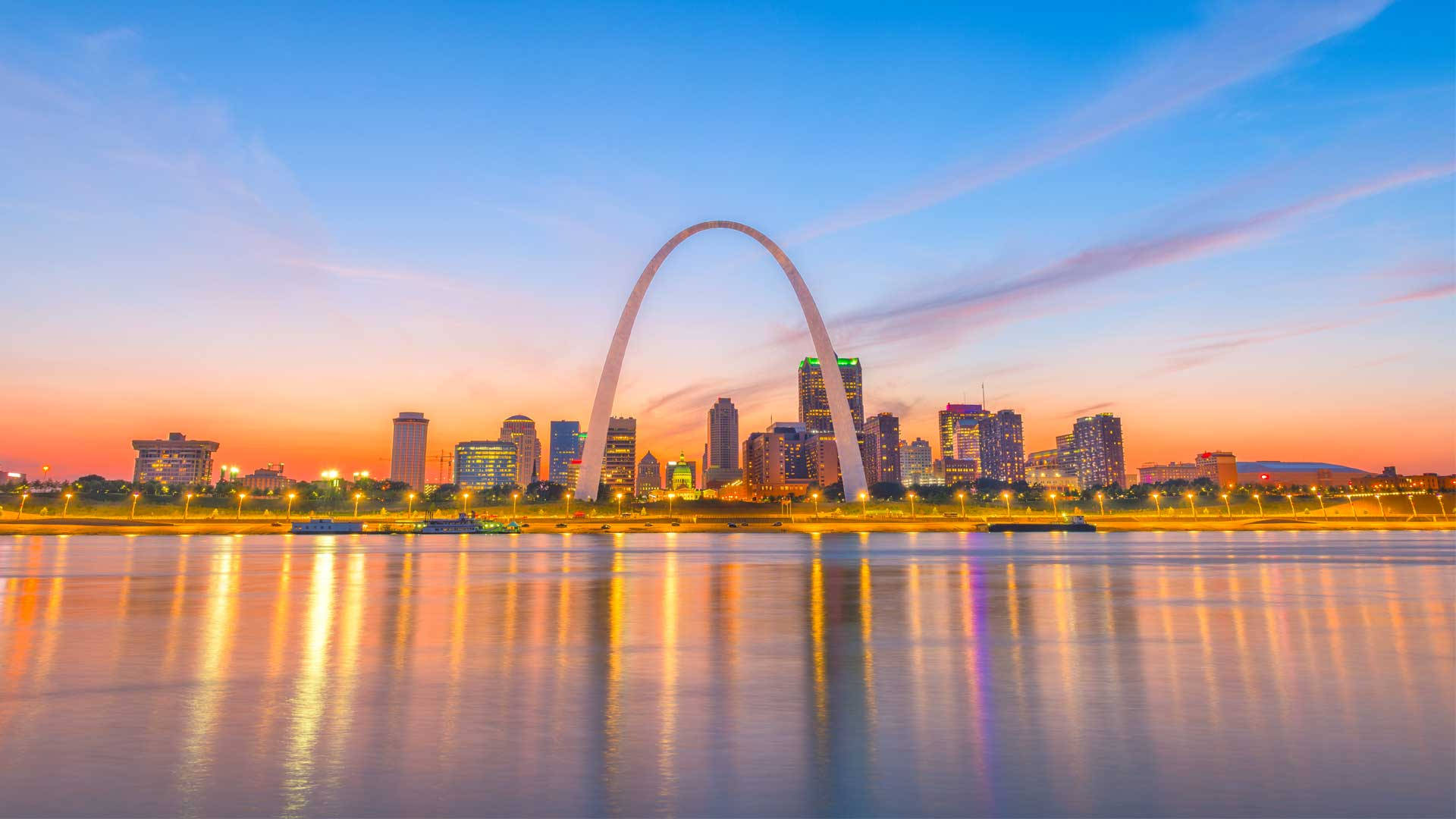 Buildings In Missouri Background