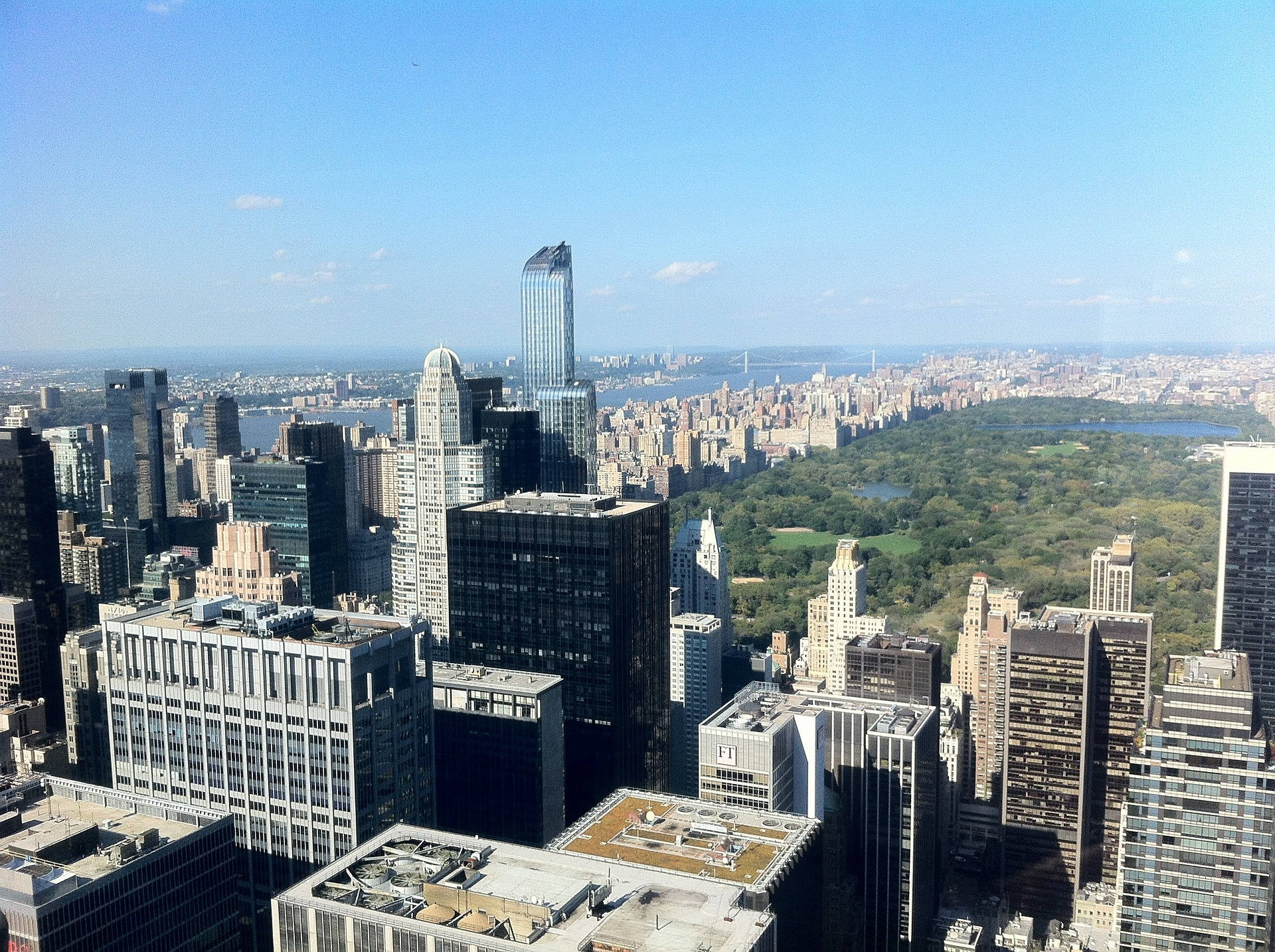 Buildings Outside Central Park Background