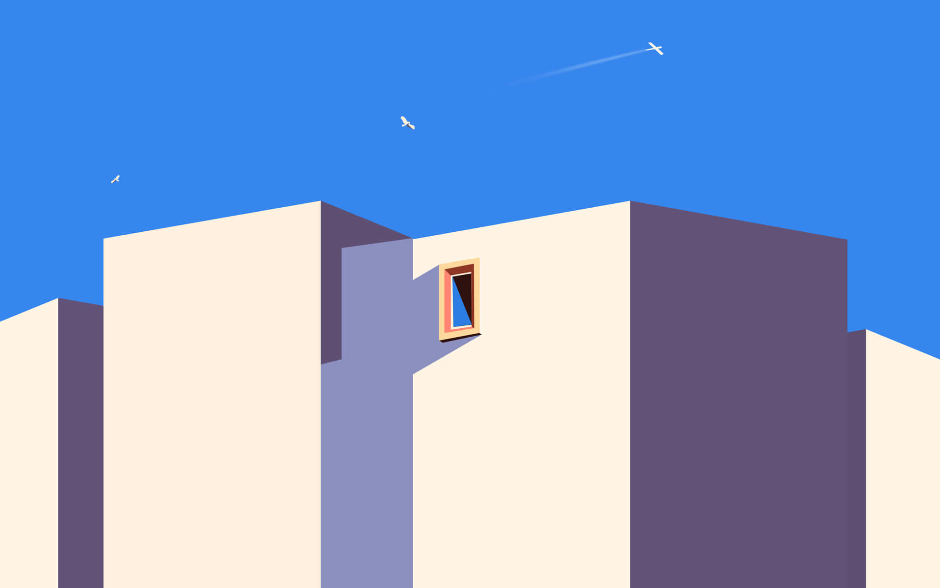 Buildings With Minimum Count Of Windows Visible Background
