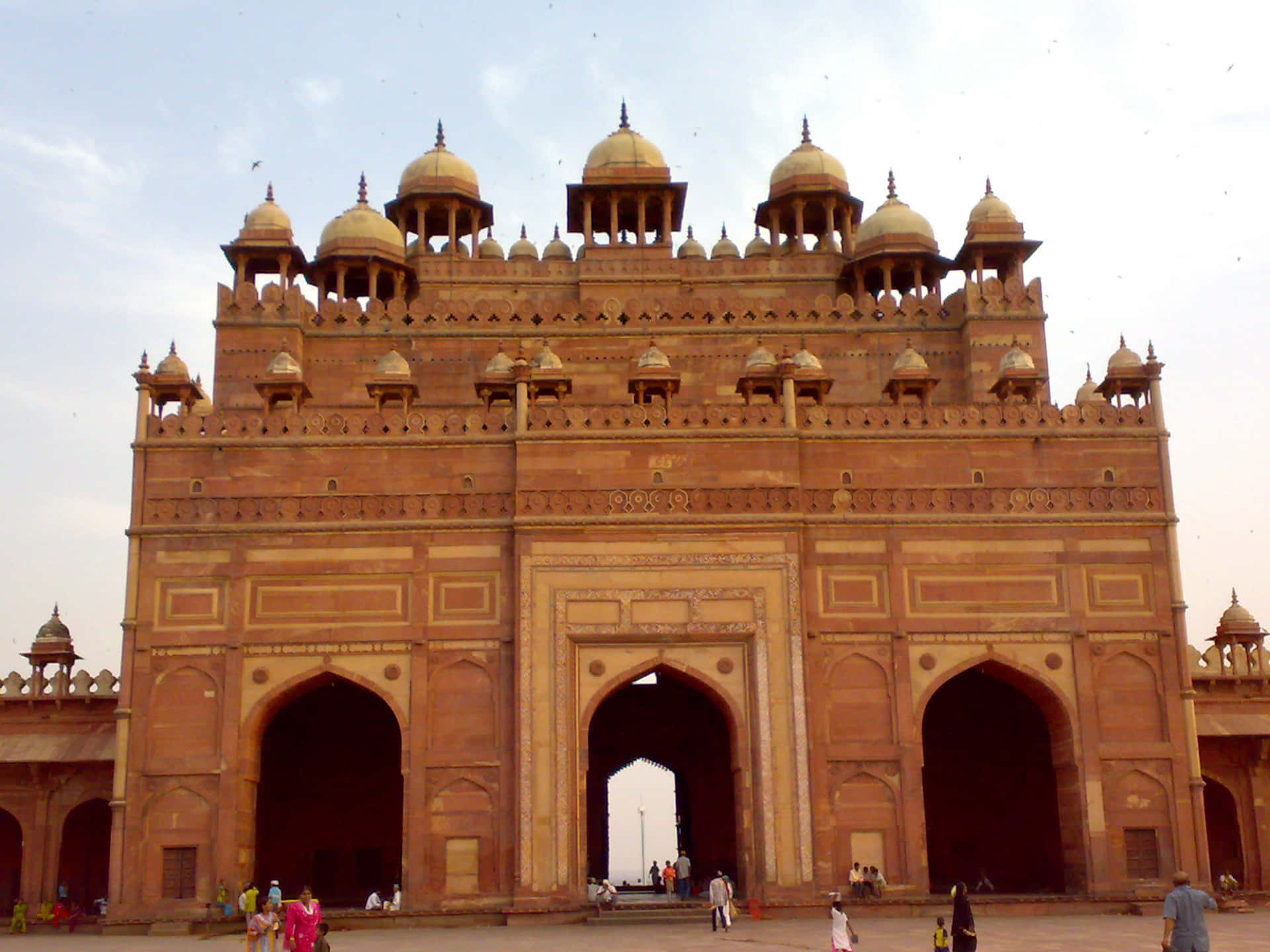 Buland Darwaza In Fatehpur Sikri Background