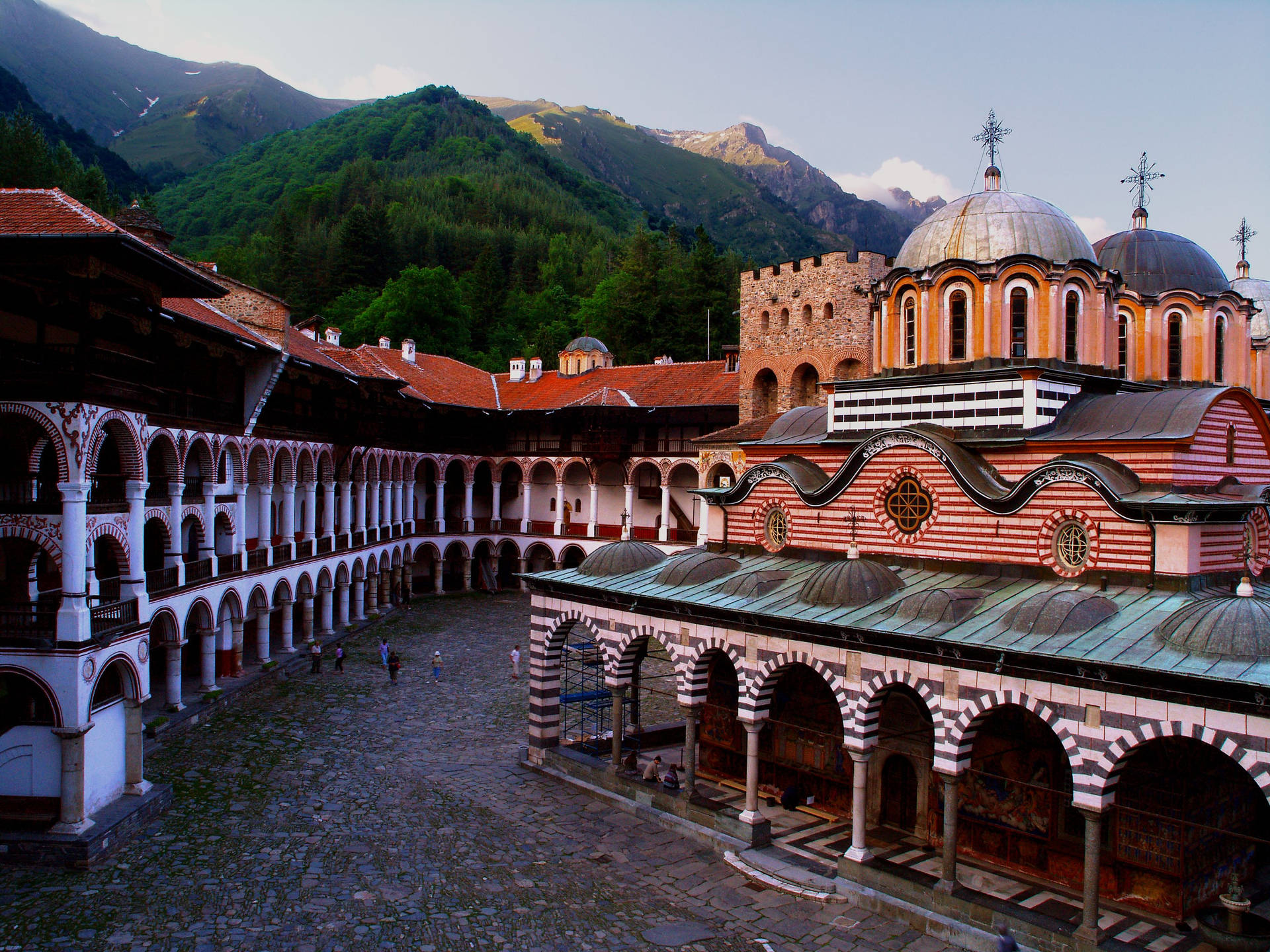 Bulgaria Rila Monastery Background