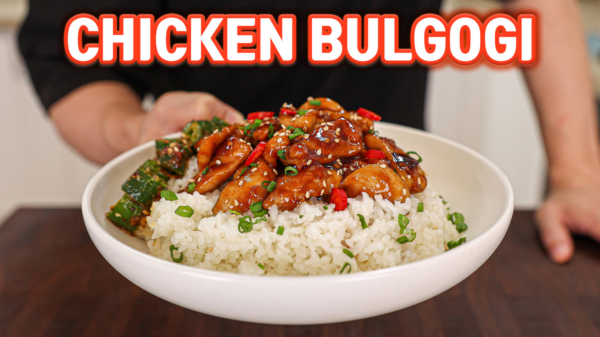 Bulgogi Chicken Chilli