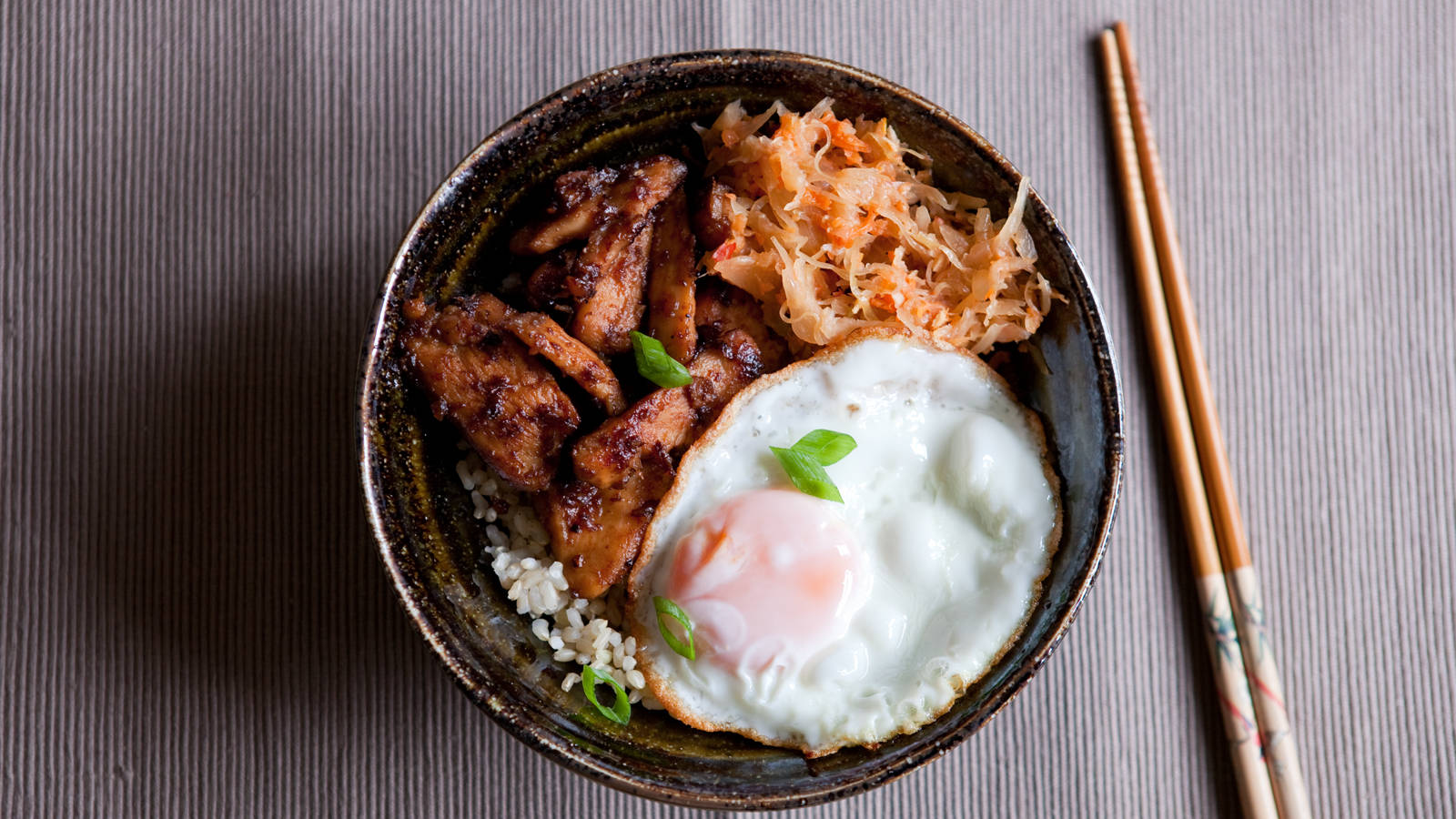 Bulgogi Egg Chicken Background