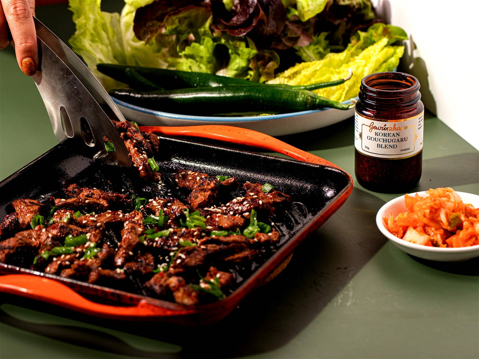 Bulgogi Lettuce Pan