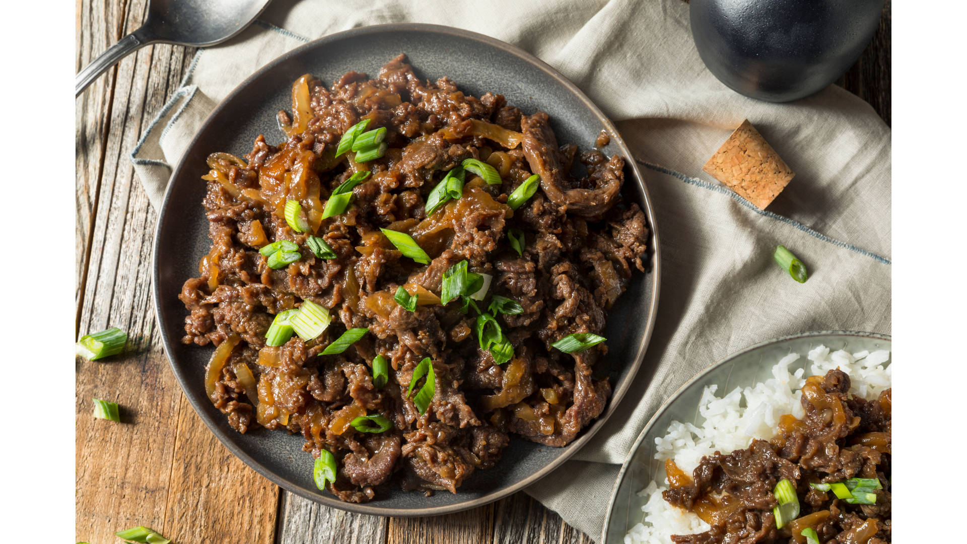 Bulgogi Onion Beef Background