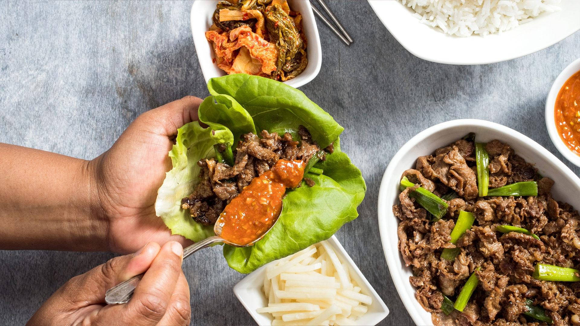 Bulgogi Sauce Lettuce