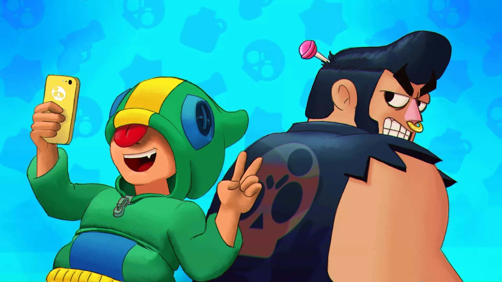 Bull And Leon Brawl Stars Background