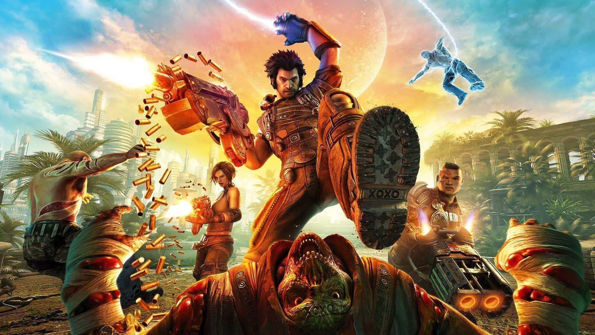 Bulletstorm 1920 X 1080 Hd Gaming Background