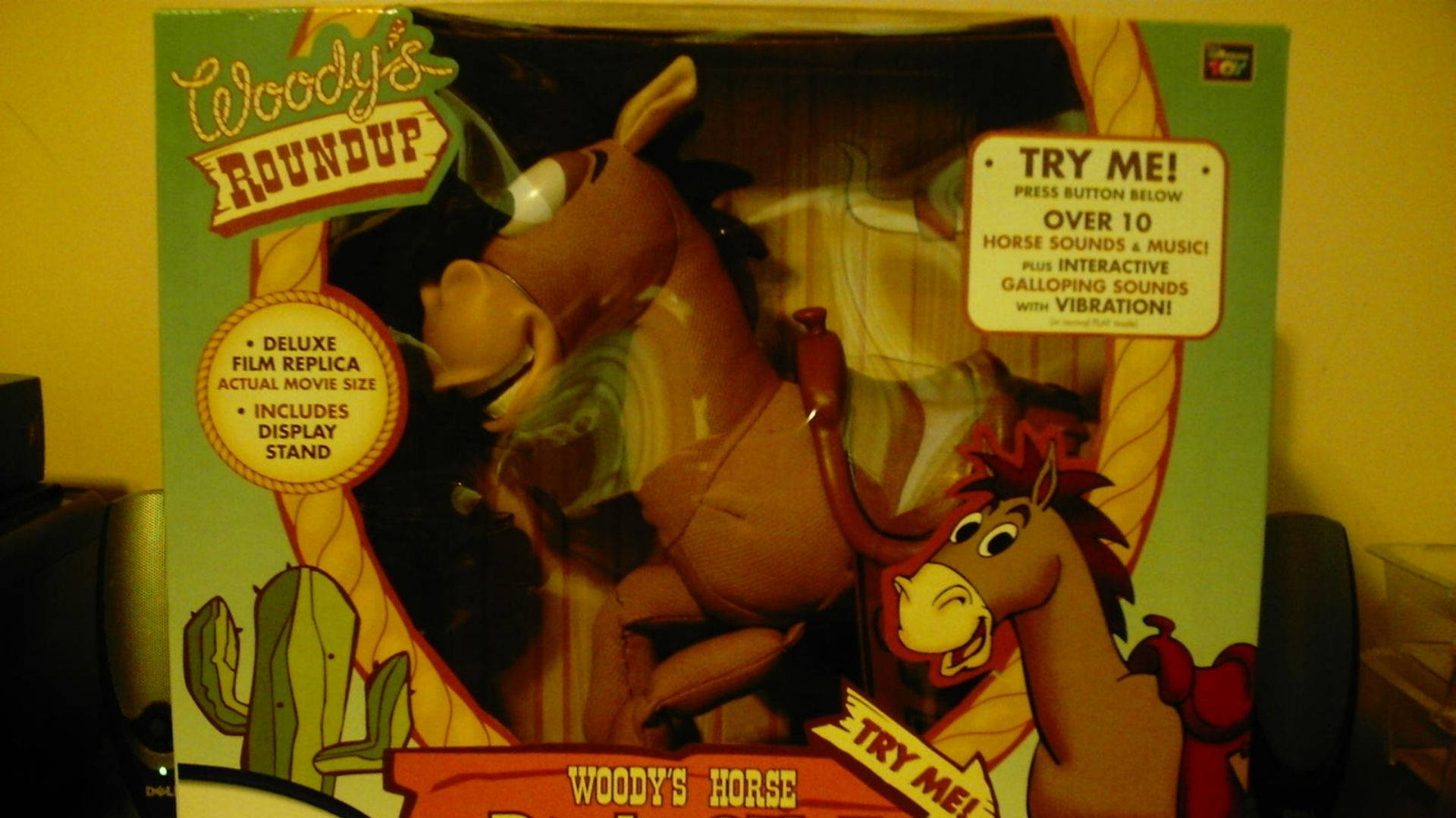 Bullseye Toy Story In A Box Background