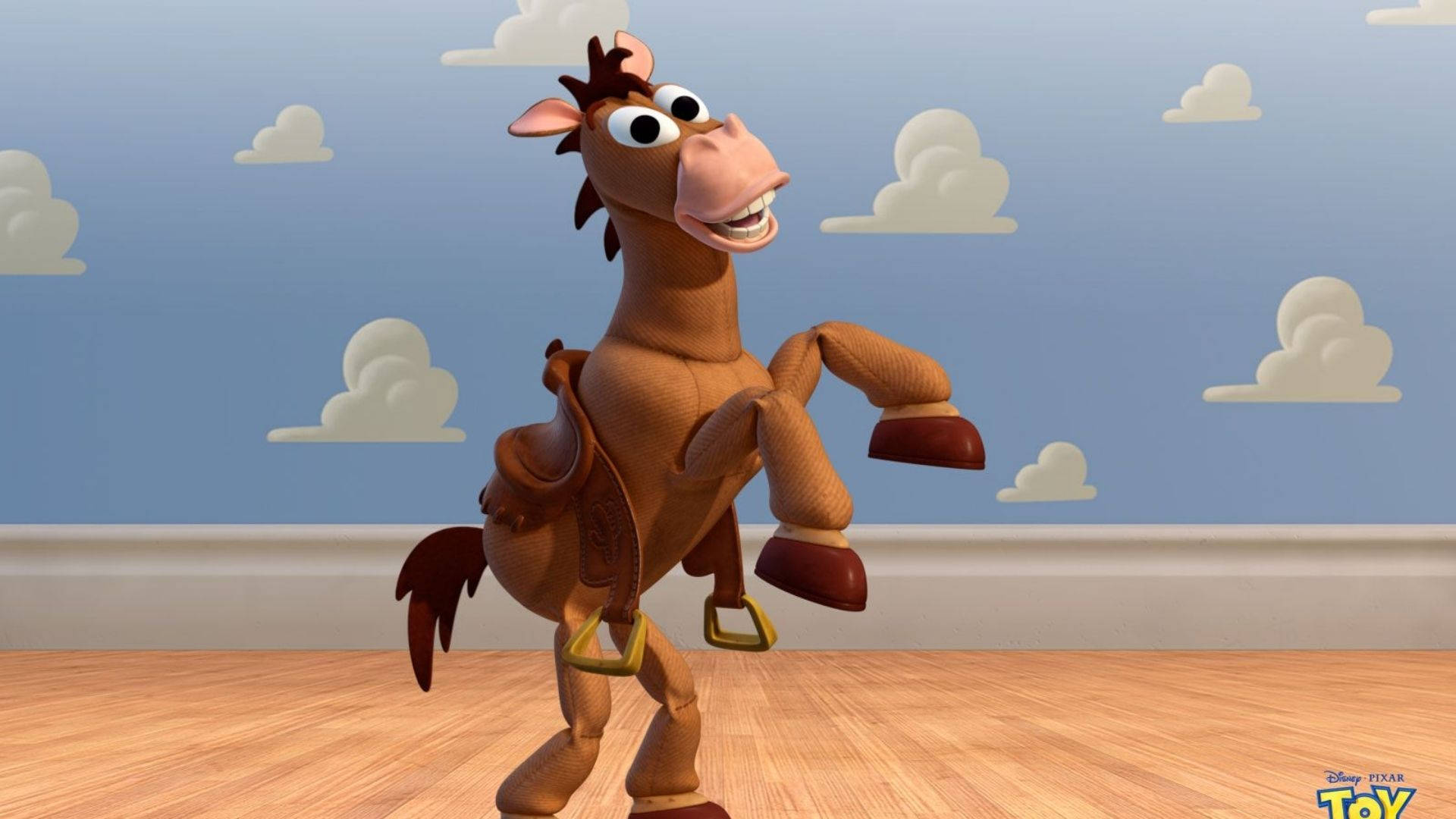 Bullseye Toy Story In The Room Background