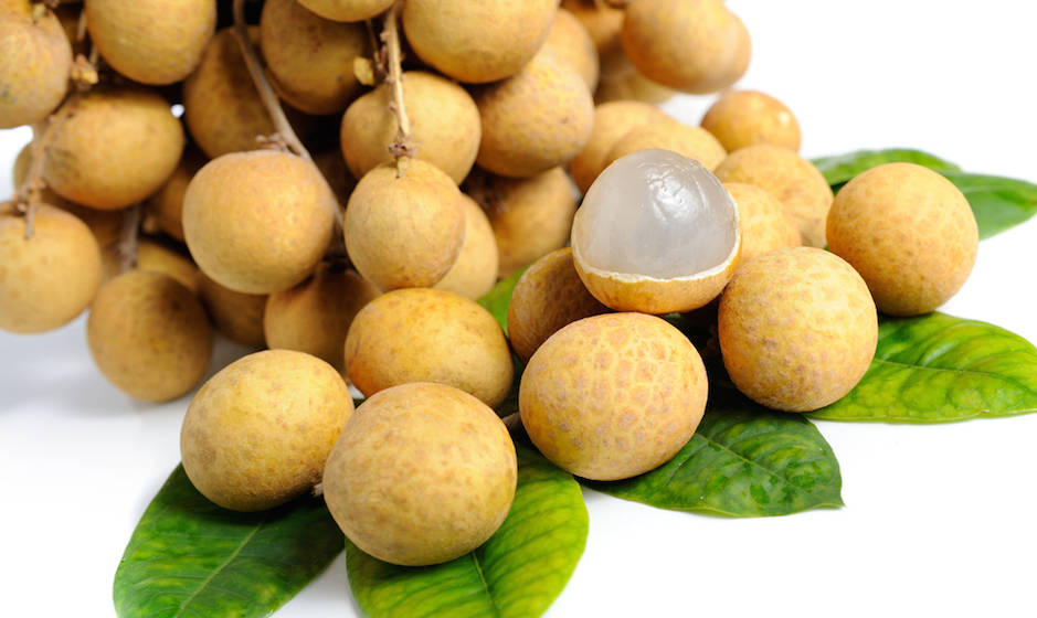 Bunch Of Longan With One Peeled