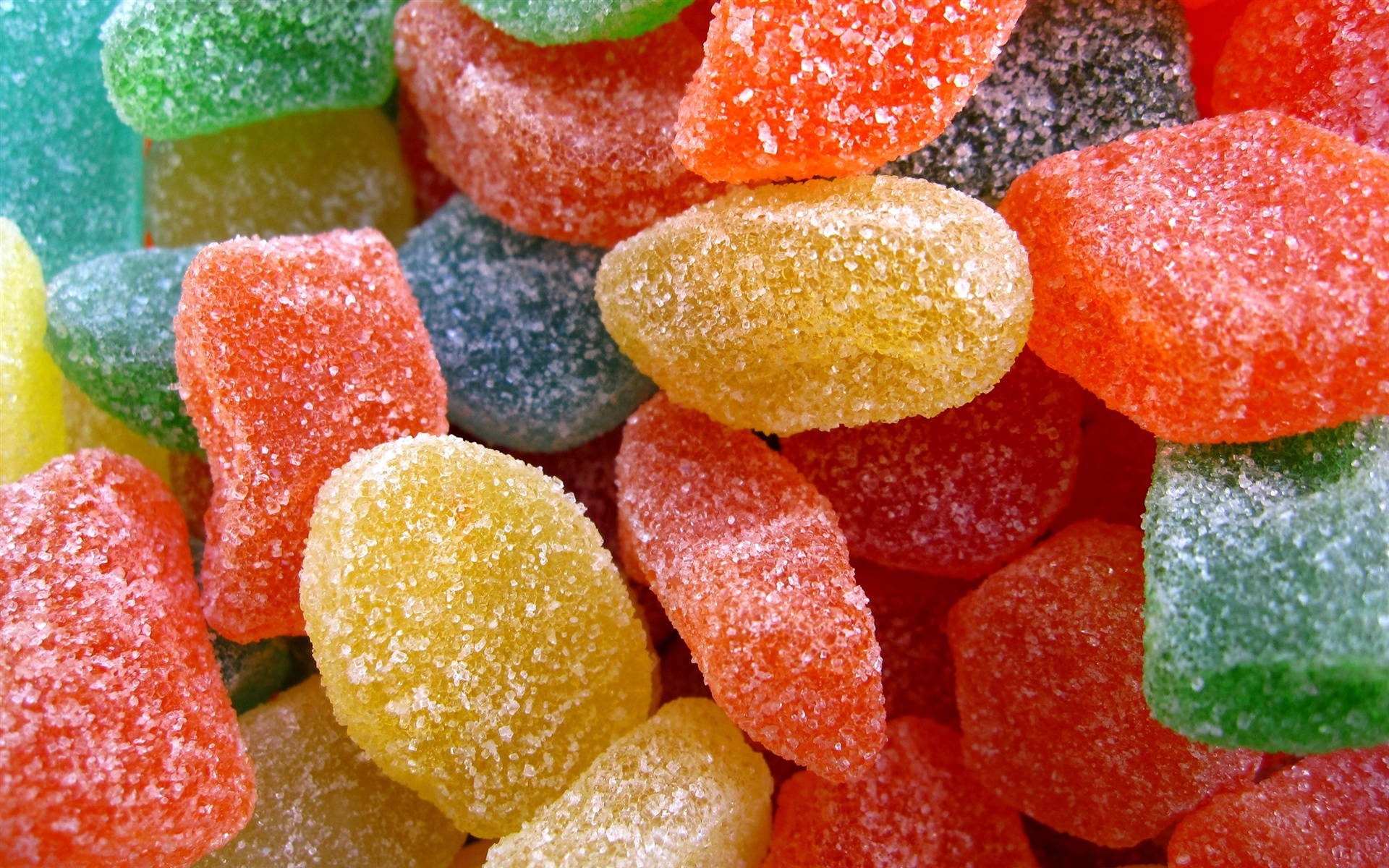 Bunch Of Sugar Candies In Multicolor