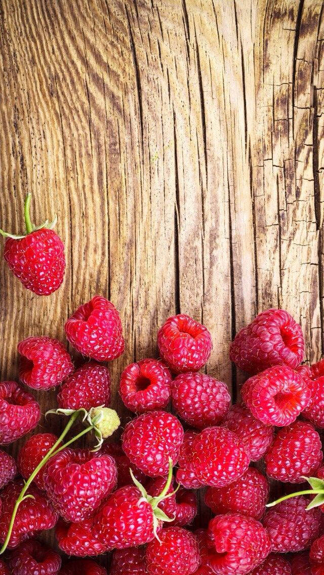 Bundle Of Red Raspberries