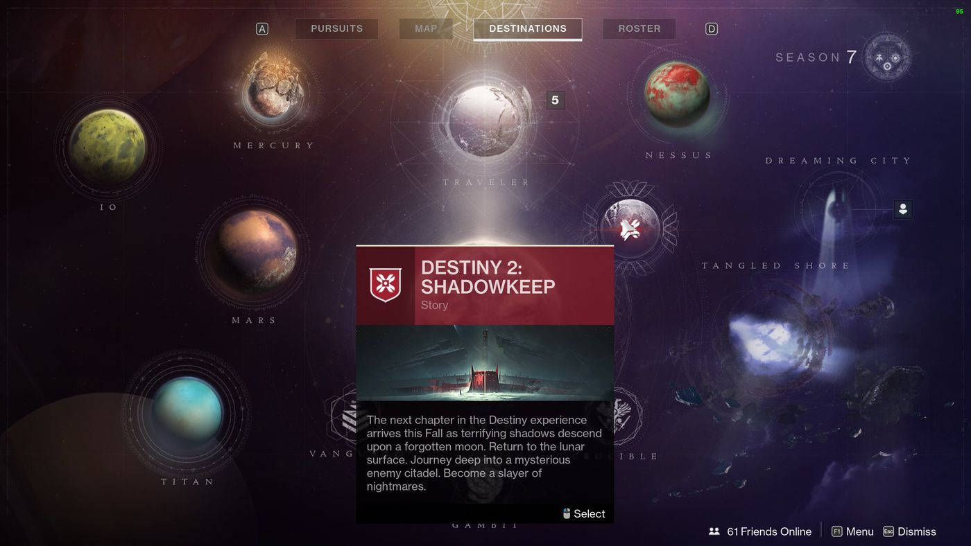Bungie Unveils Big Destiny 2 Shift With Shadowkeep Expansion Background