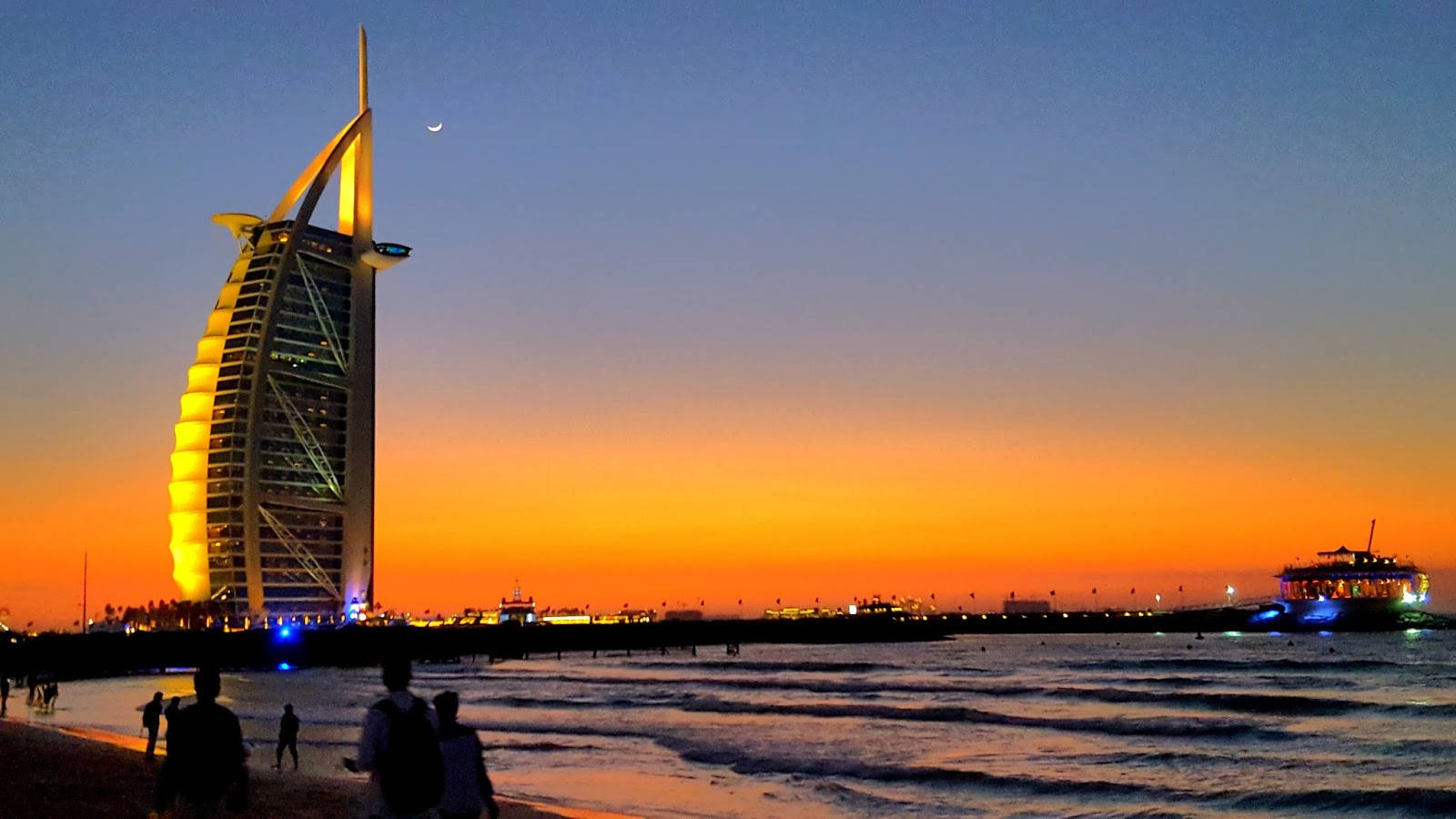 Burj Al Arab Golden Sunset