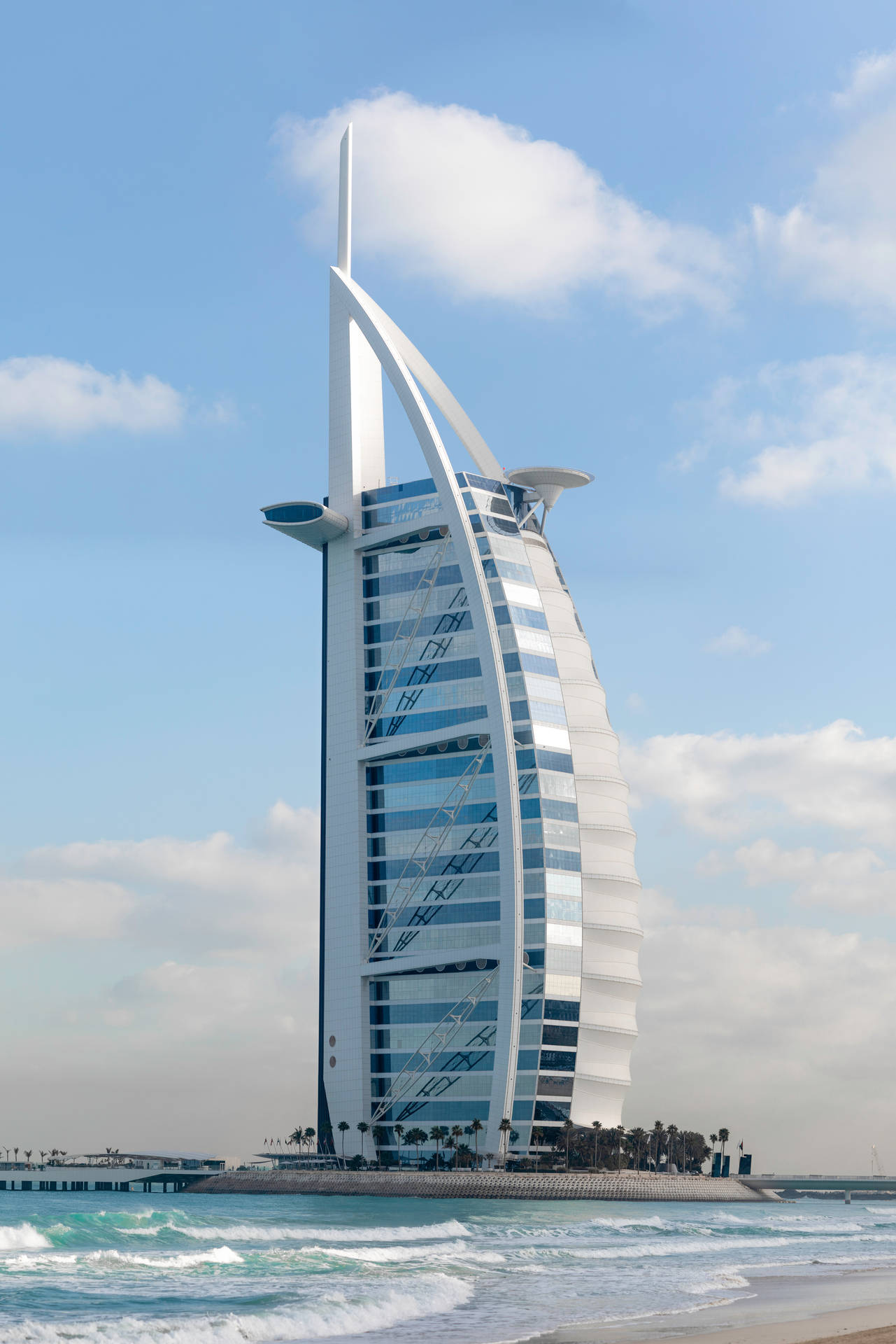 Burj Al Arab Landmark Background