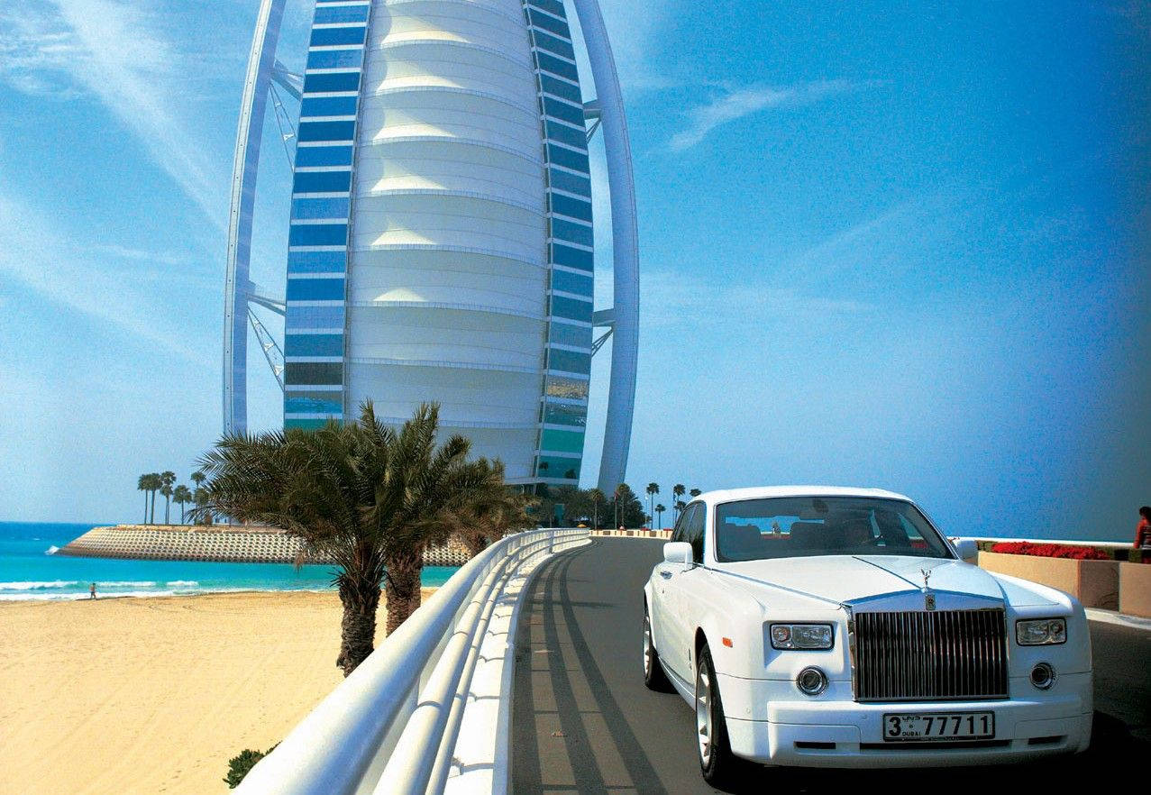 Burj Al Arab Luxurious Car