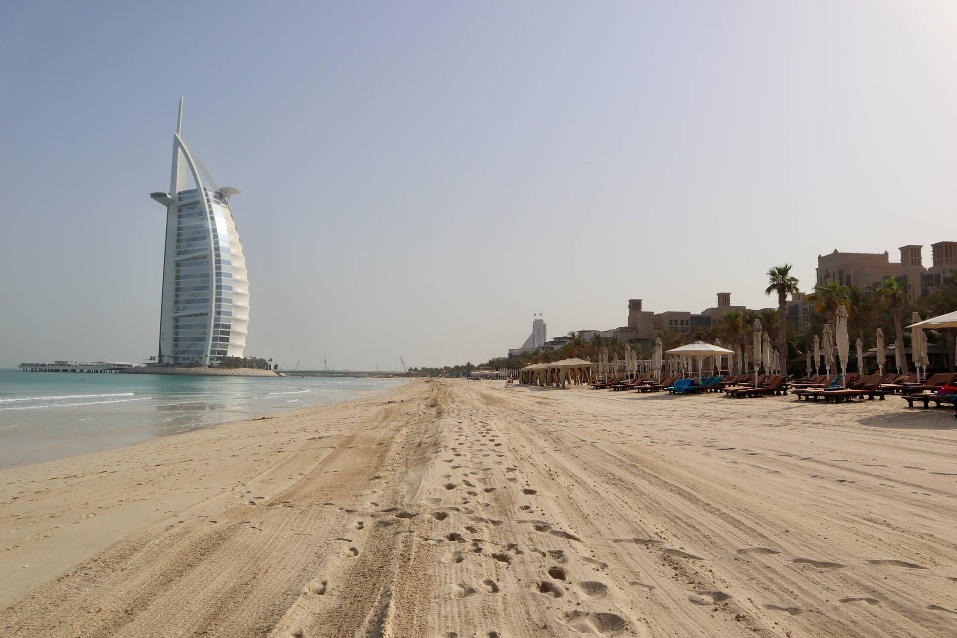 Burj Al Arab Peaceful Beach