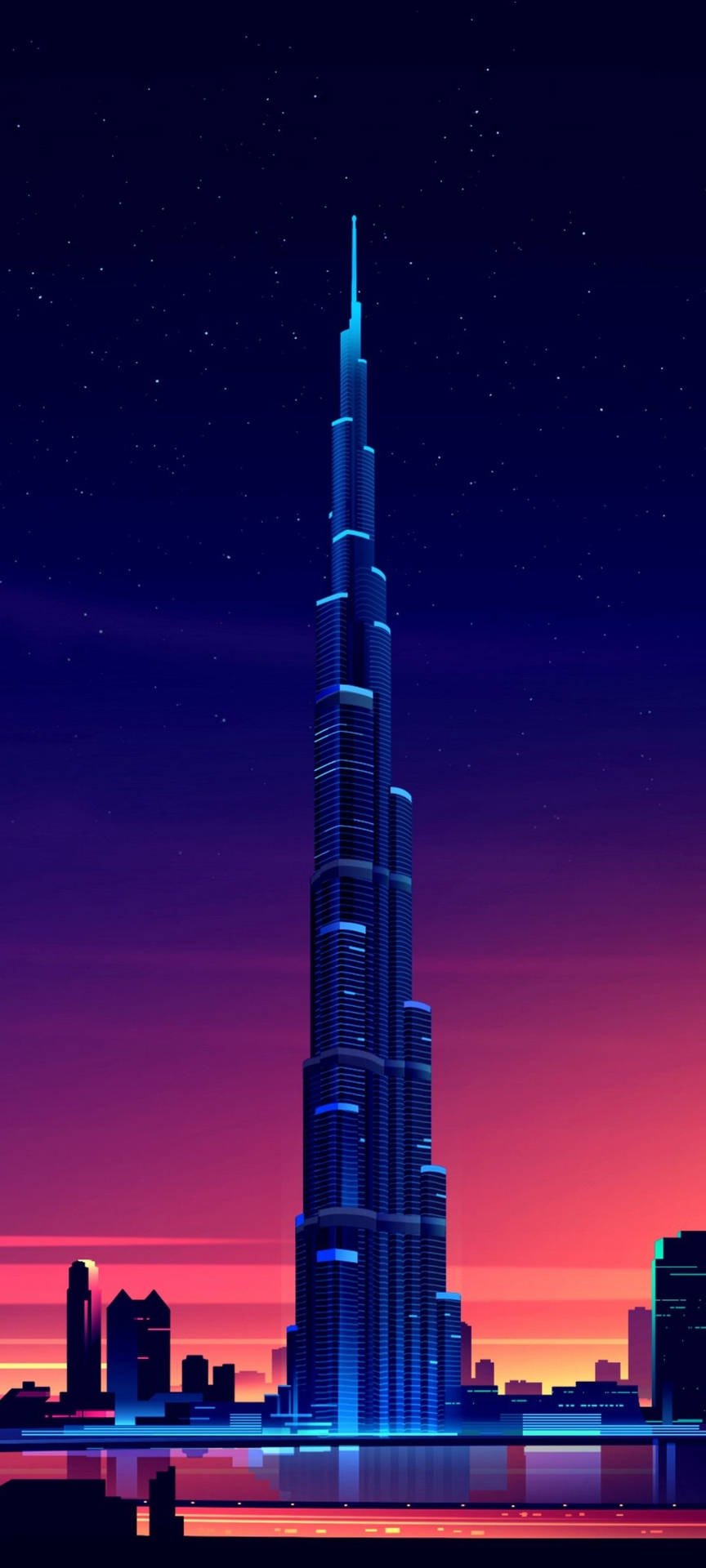 Burj Khalifa Oneplus 9r Background