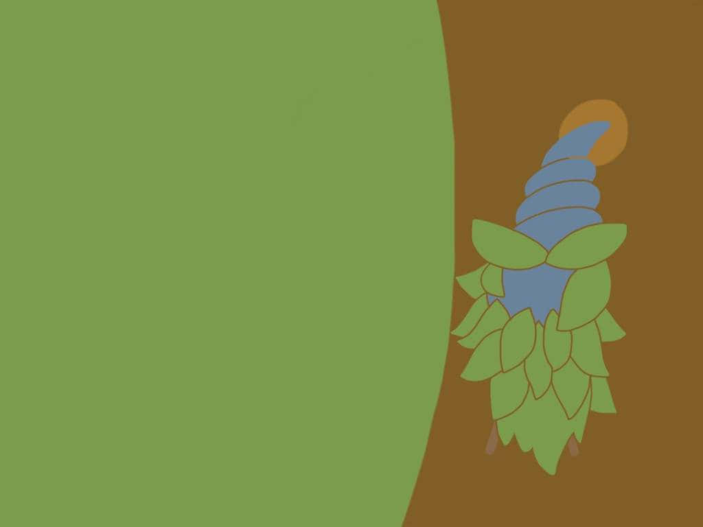 Burmy Digital Artwork Background